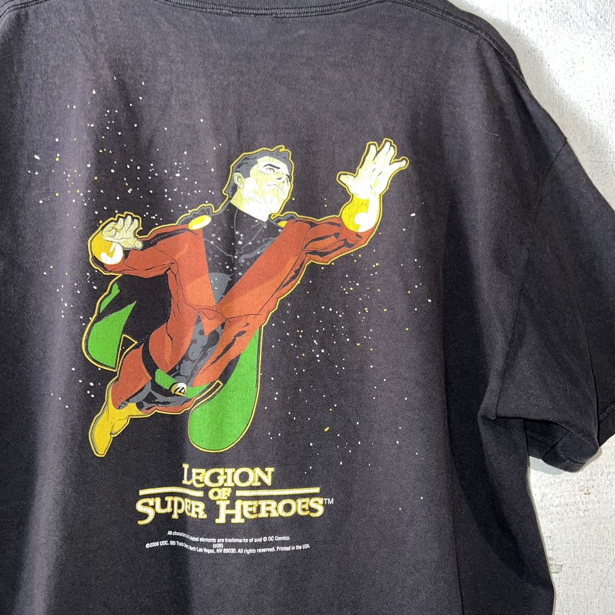 Vintage VTG Legion Of Super Heroes T-Shirt VINTAGE Size US XL / EU 56 / 4 - 2 Thumbnail