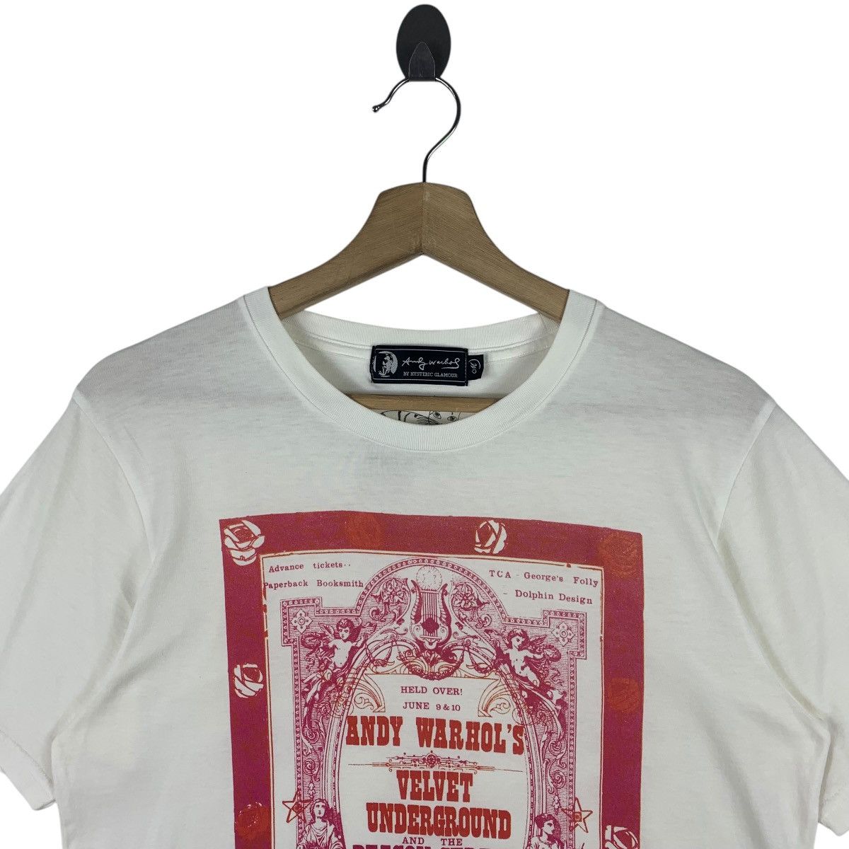 Andy Warhol × Hysteric Glamour ANDYWARHOL x HYSTERIC GLAMOUR velvet underground printed tee Size US M / EU 48-50 / 2 - 2 Thumbnail