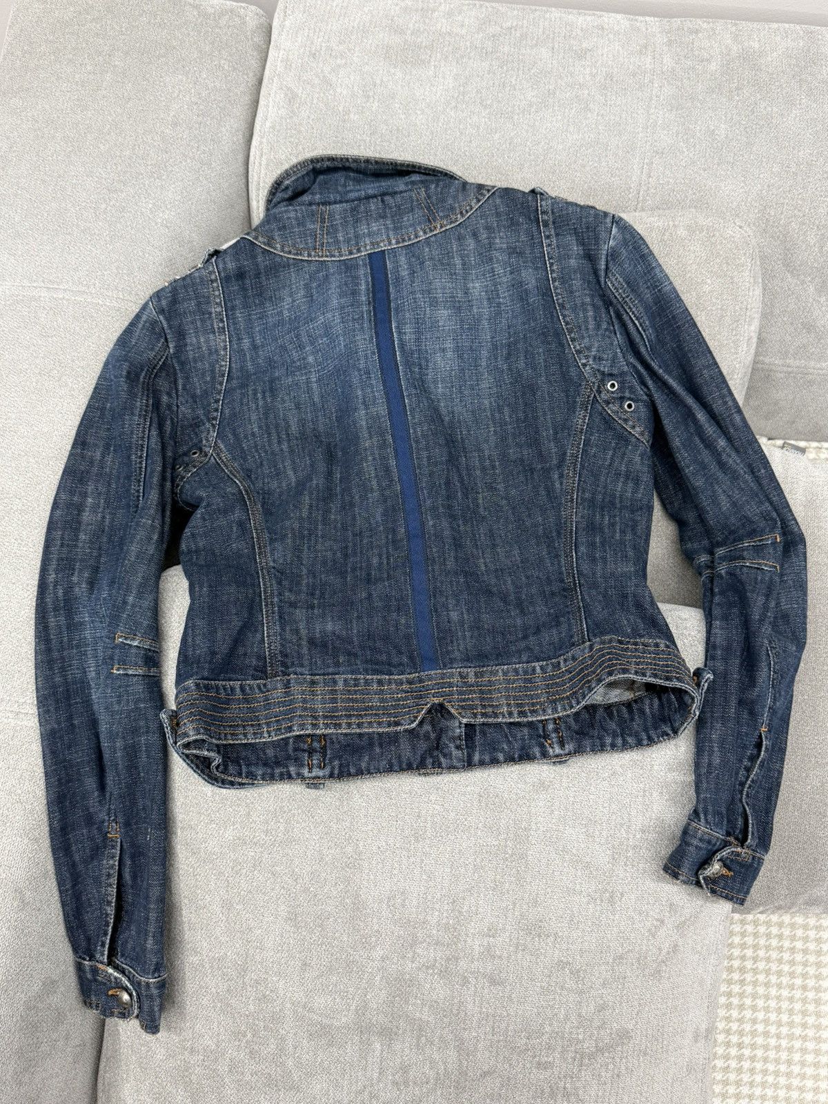 Costume National Archive C’N’C Costume National Vintage Denim Jacket Size M / US 6-8 / IT 42-44 - 4 Thumbnail