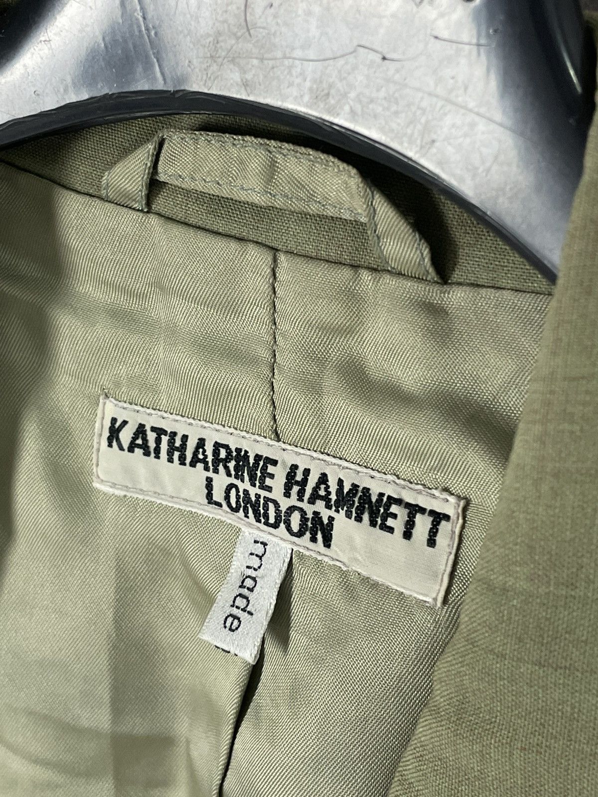 Katharine Hamnett London Katharine Hamnett London Luxury Wool Blazer Size US L / EU 52-54 / 3 - 8 Thumbnail