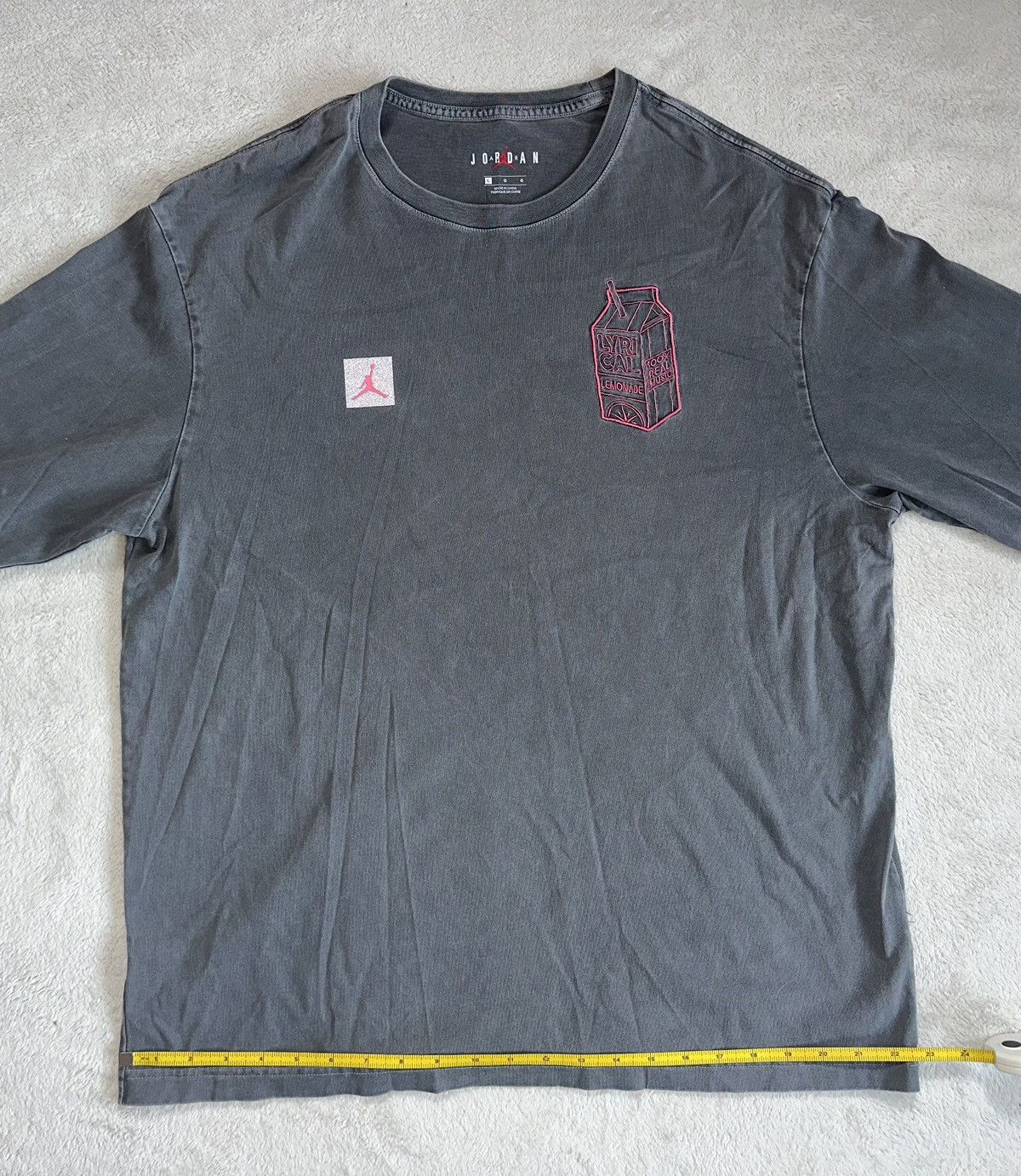 Jordan Brand × Lyrical Lemonade × Nike Jordan Brand x Lyrical Lemonade Long Sleeve Size US L / EU 52-54 / 3 - 5 Thumbnail
