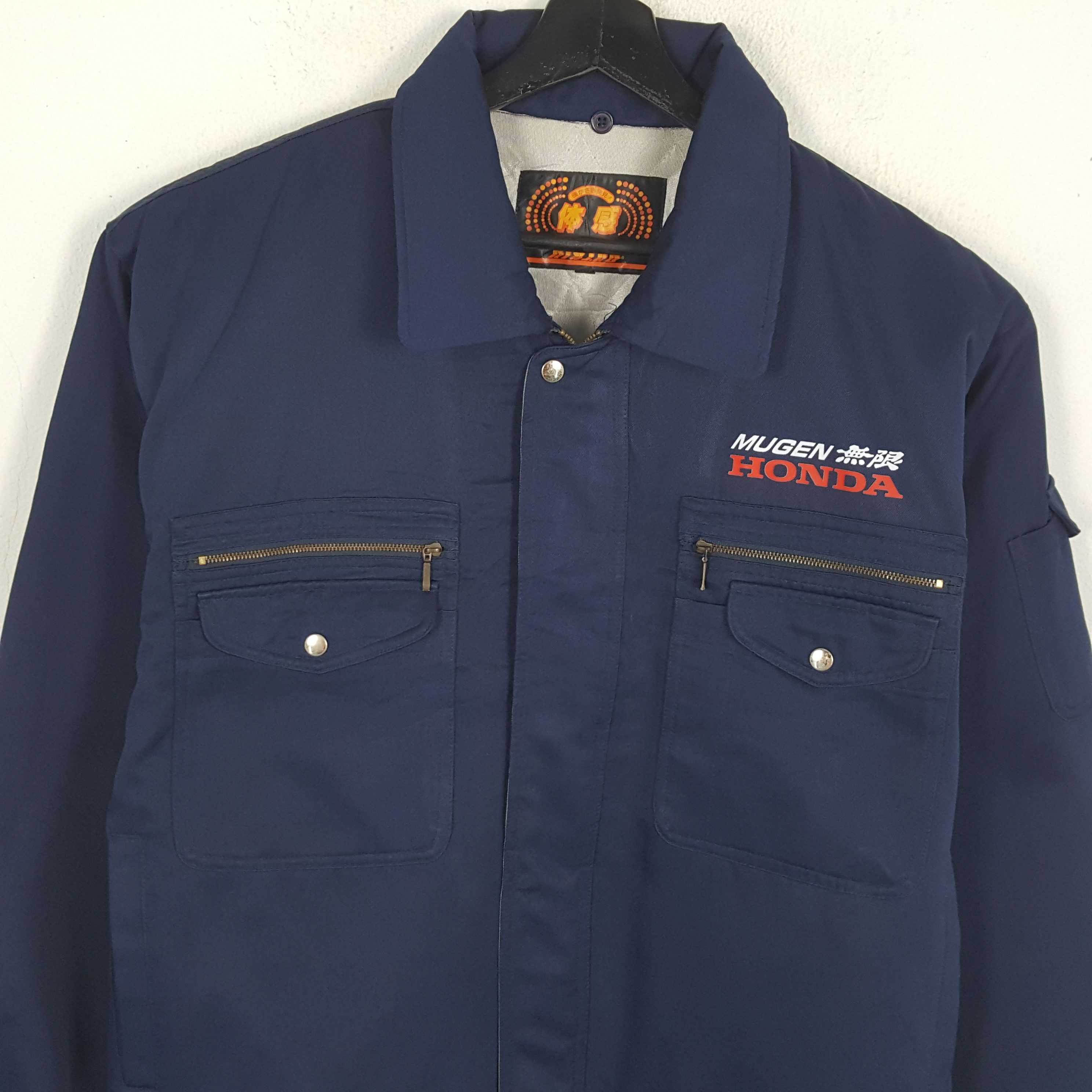 Japanese Brand × Vintage MUGEN HONDA Japanese Motorsports Racing Custom Jacket Size US XL / EU 56 / 4 - 4 Thumbnail