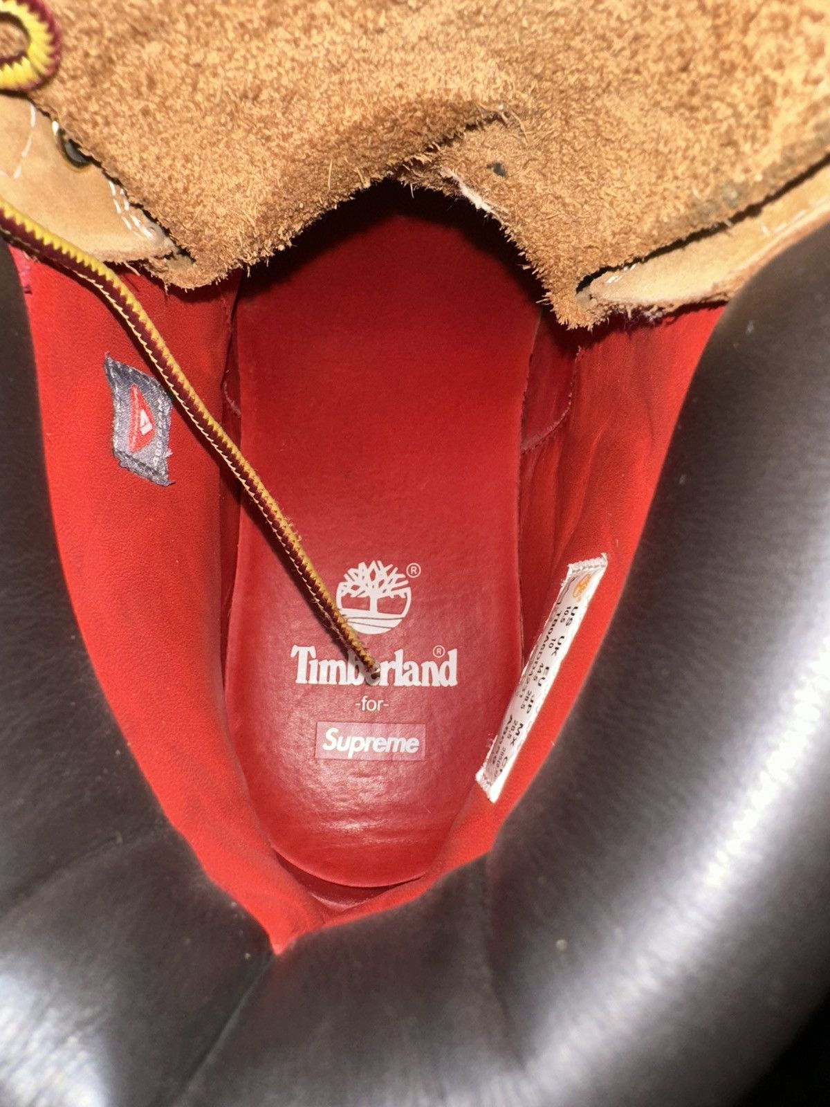 Supreme × Timberland Supreme x Timberland 6” Boots Size US 10.5 / EU 43-44 - 6 Thumbnail