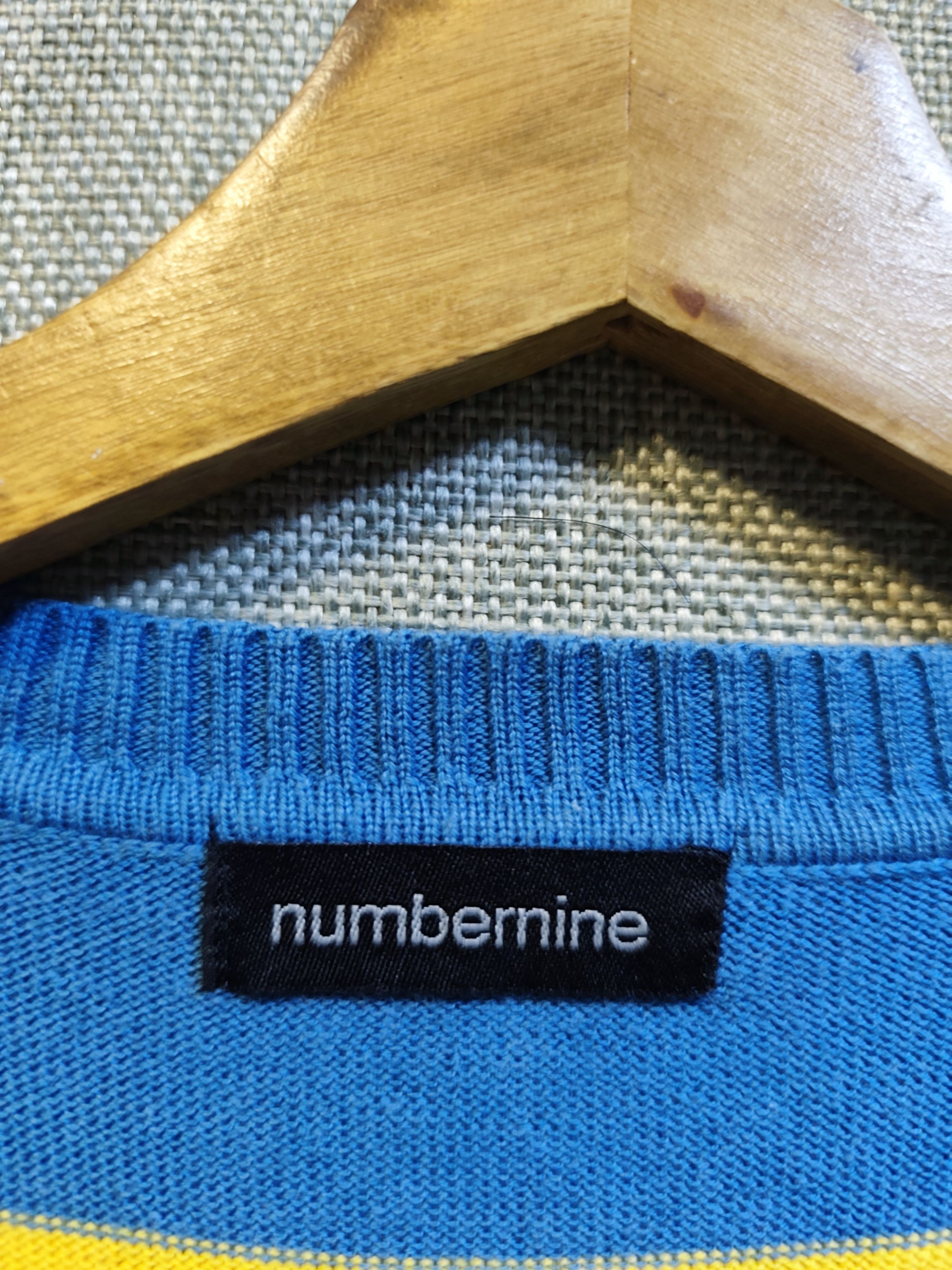 Number (N)ine Number Nine striped knit shirt Size US S / EU 44-46 / 1 - 6 Thumbnail