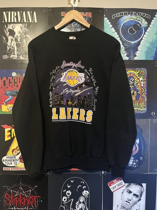 Vintage Vintage 80's Los Angeles Lakers shooting stars Sweatshirt