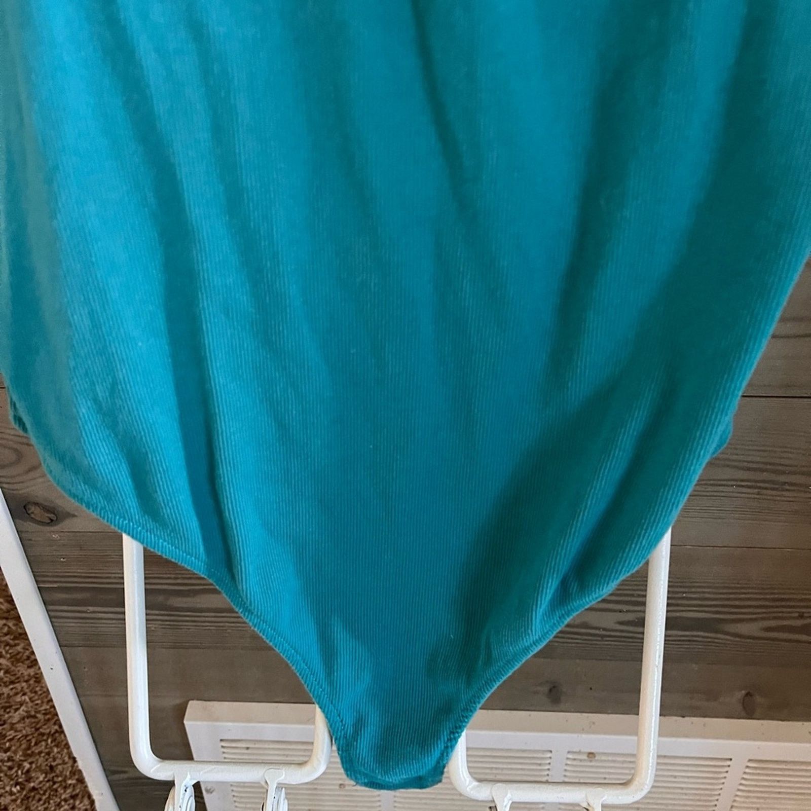 rue21 True by Rue21 teal thong back ribbed tank bodysuit XL Size XL / US 12-14 / IT 48-50 - 5 Thumbnail