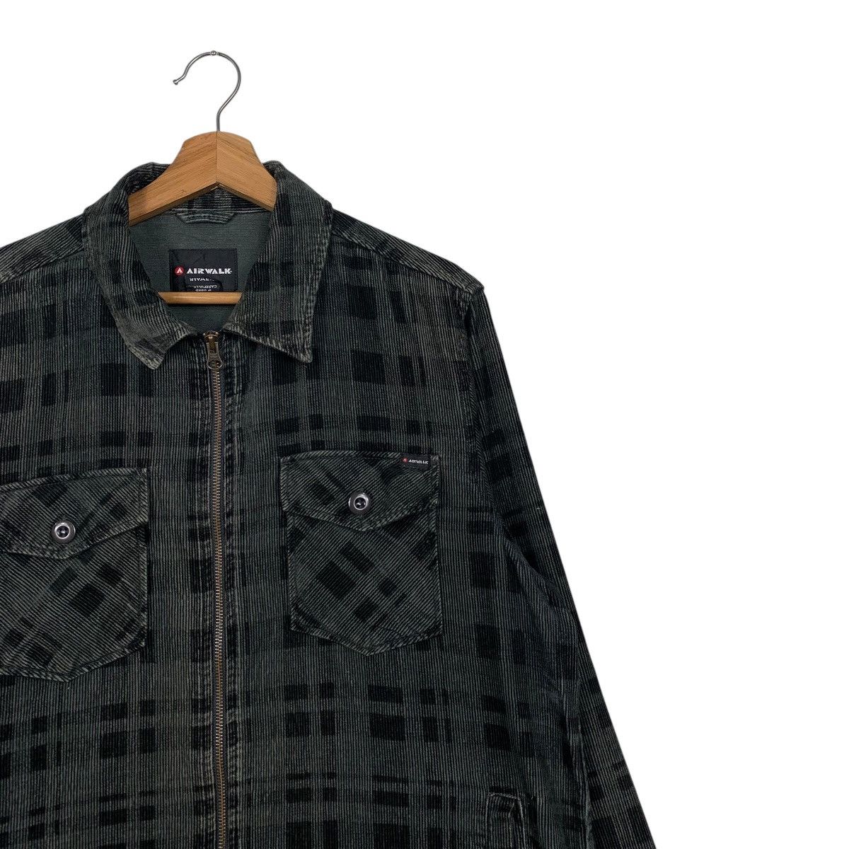 Airwalk Airwalk Tartan Zipper Jacket Size US XL / EU 56 / 4 - 5 Thumbnail