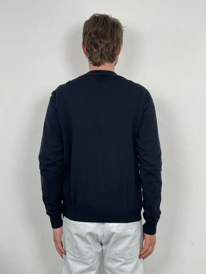 Jil Sander Jil Sander Two Front Bondage Navy Sweater Size US M / EU 48-50 / 2 - 2 Thumbnail