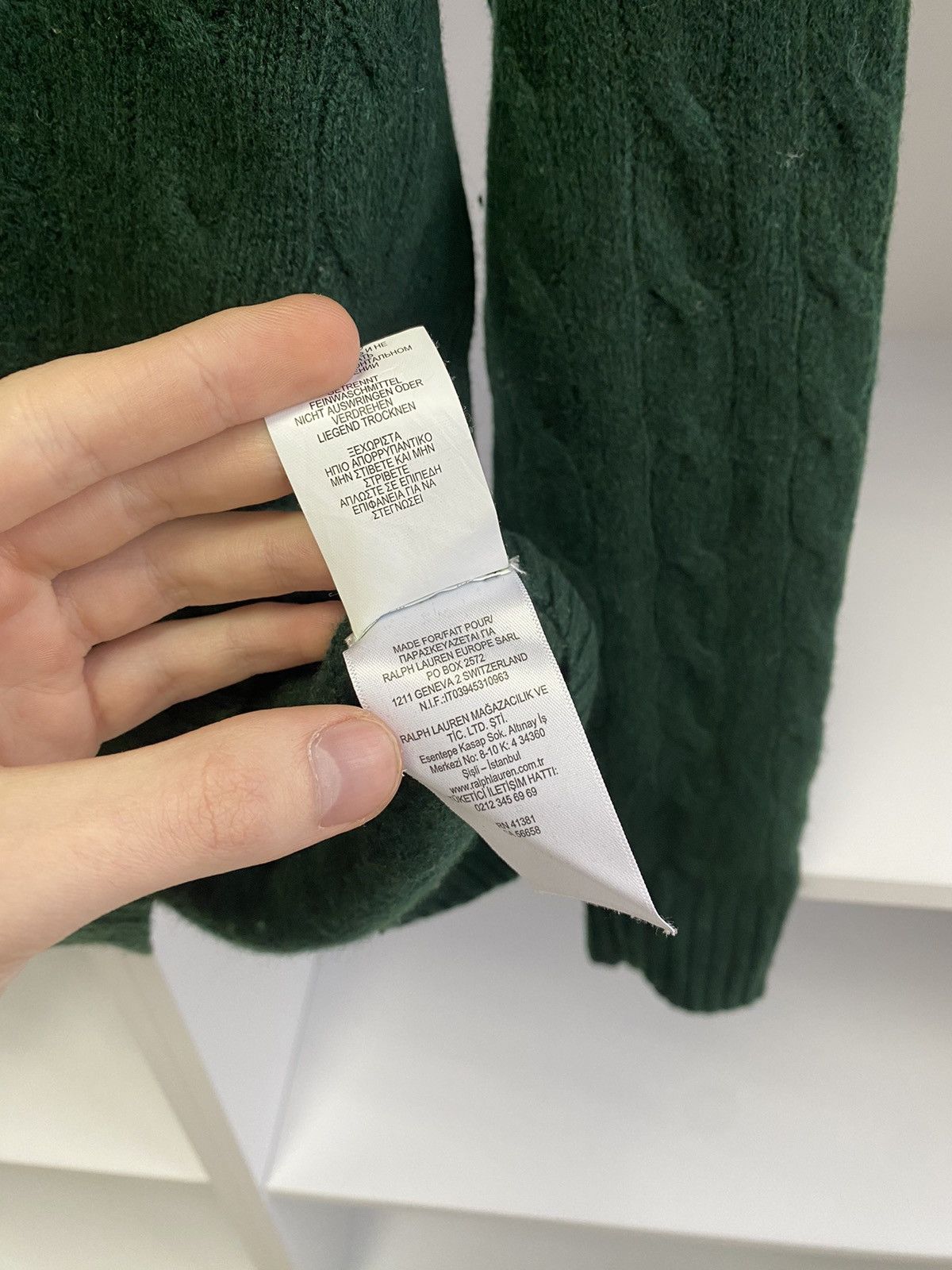 Polo Ralph Lauren × Vintage Vintage Polo Ralph Lauren Women's Sweater Size M / US 6-8 / IT 42-44 - 11 Thumbnail