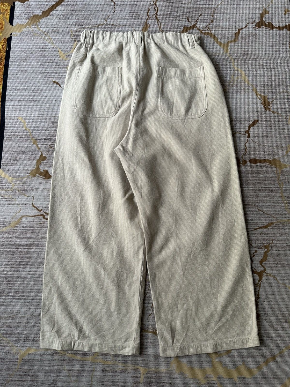 Issey Miyake Plantation By Issey Miyake Baggy Cropped Pant Size US 30 / EU 46 - 3 Thumbnail