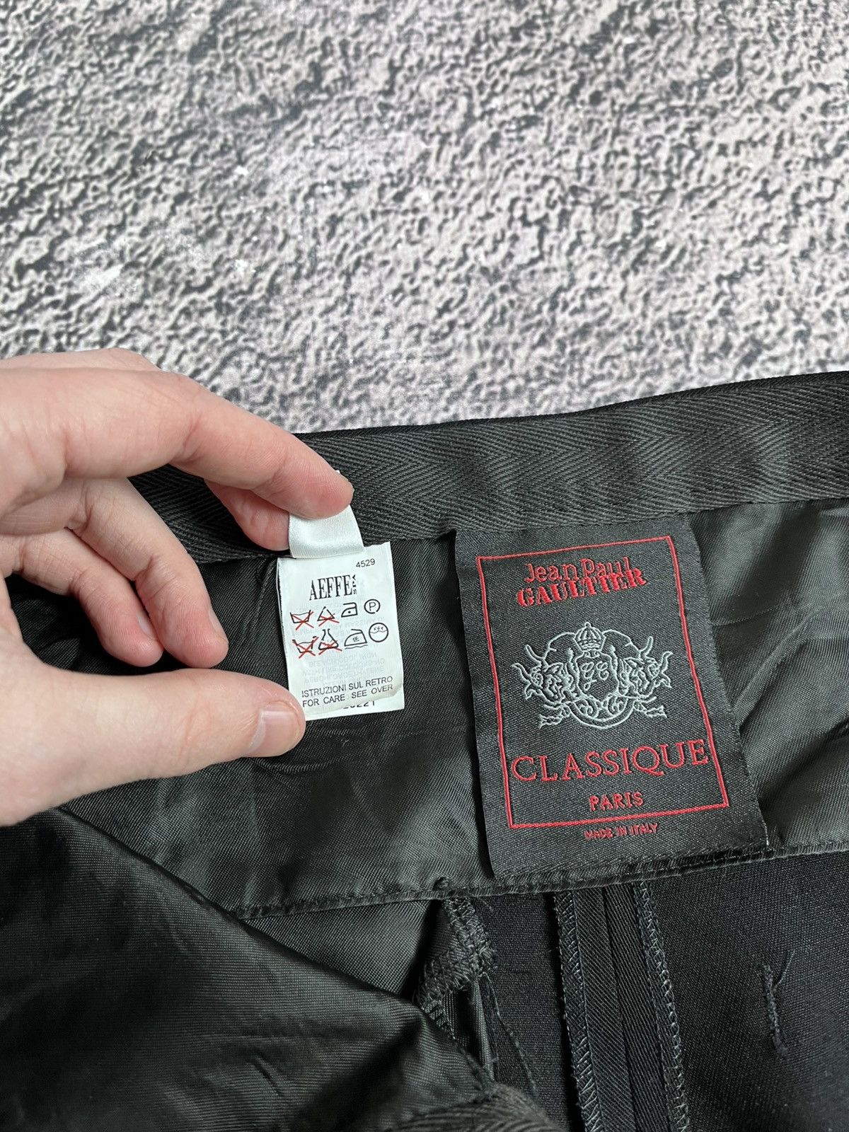 Jean Paul Gaultier 1990 high waist JEAN PAUL GAULTIER CLASIQUE Femme pants Size 28" / US 6 / IT 42 - 18 Thumbnail