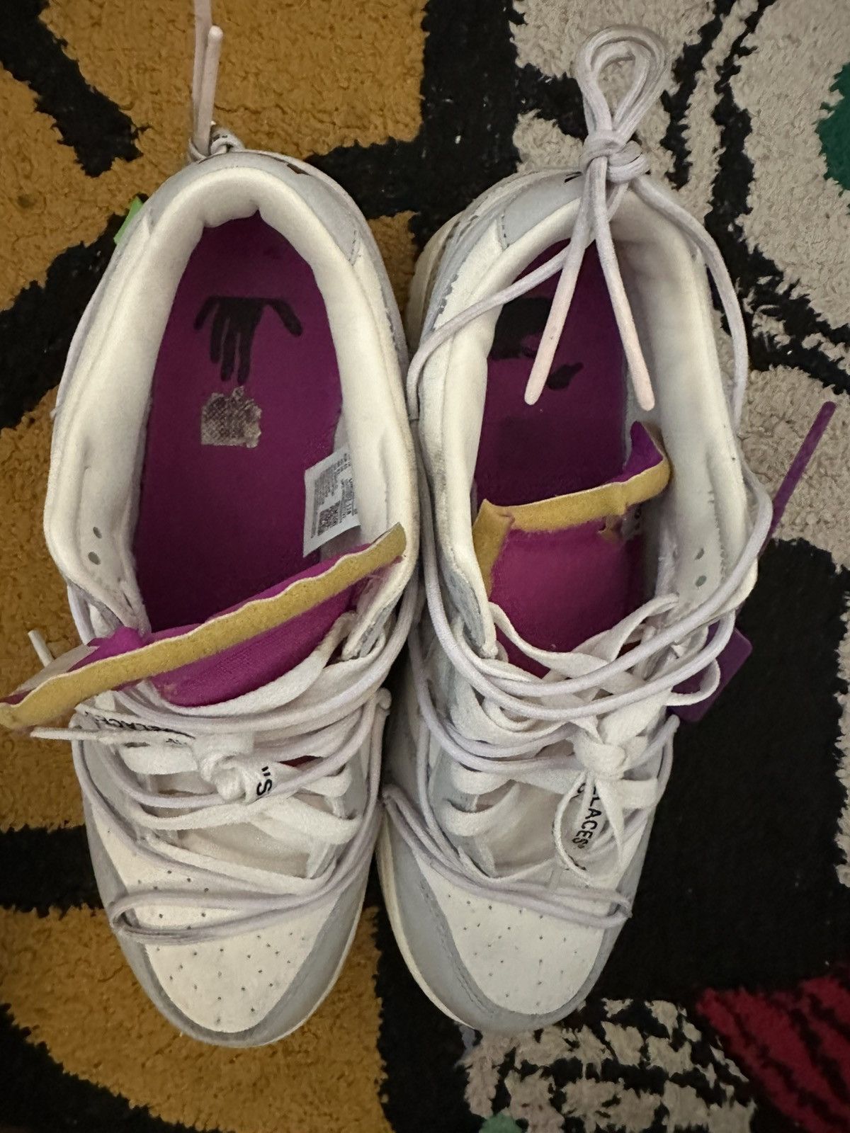 Nike × Off-White Off-White x Dunk low ‘Lot 03 of 50’ Size US 11 / EU 44 - 9 Thumbnail