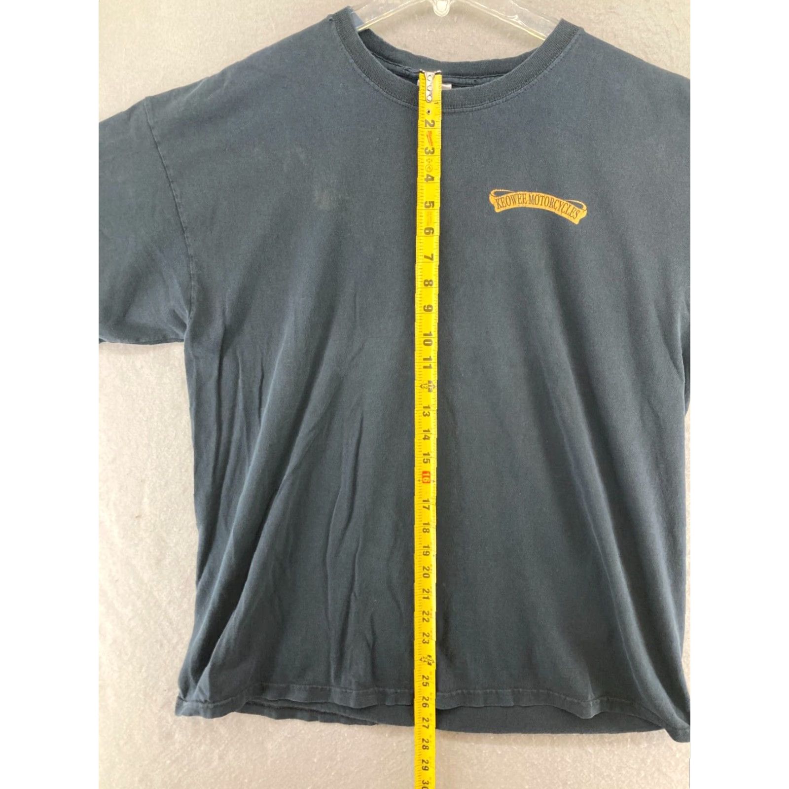Gildan Motorcycles Keowee TShirt Mens XL Seneca, SC Angel Wings Motorcycle Size US XL / EU 56 / 4 - 4 Thumbnail