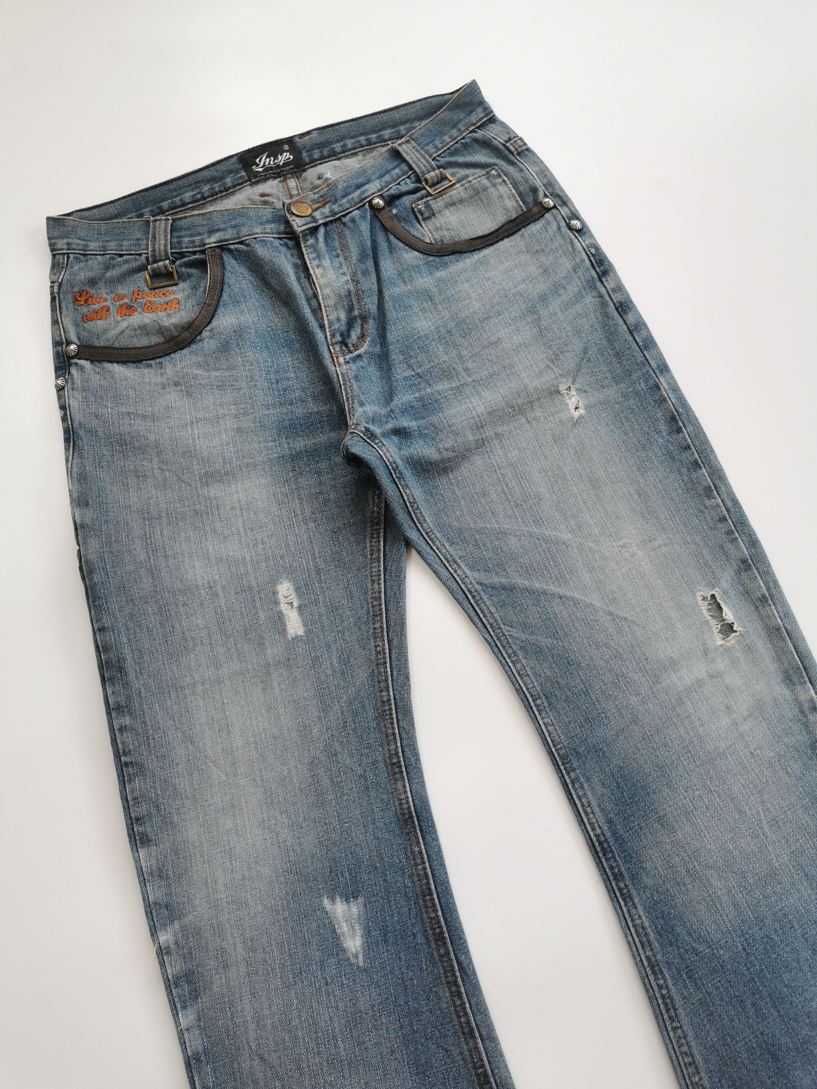 Japanese Brand Inspiration Jeans Size US 32 / EU 48 - 6 Thumbnail