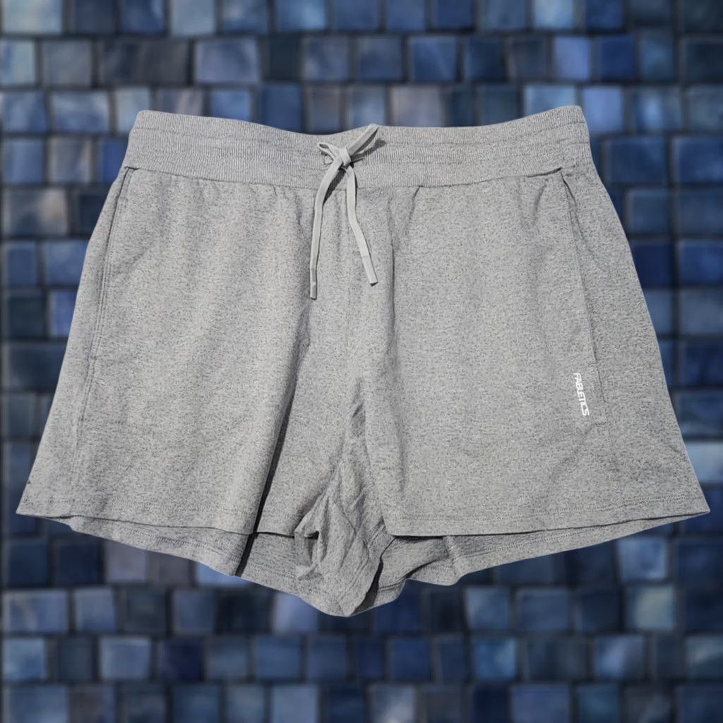 Fabletics Fabletics Womens XL Stretch Jersey Shorts Pockets Drawstring Gray Size XL / US 12-14 / IT 48-50 - 1 Thumbnail