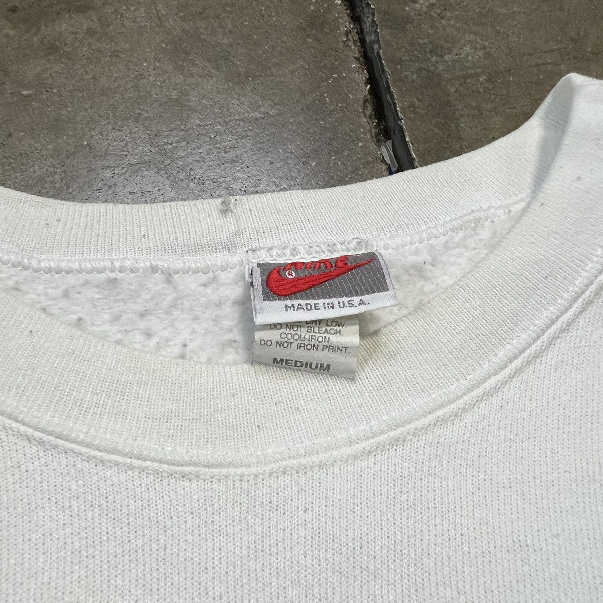 Vintage Vintage 90s Nike Crewneck Sweatshirt Just Do It Spell Out Size US M / EU 48-50 / 2 - 11 Thumbnail