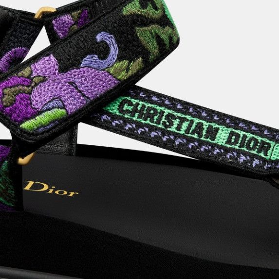 Dior o1w1db10724 D-Wave Sandals in Multicolor Size US 7 / IT 37 - 4 Thumbnail