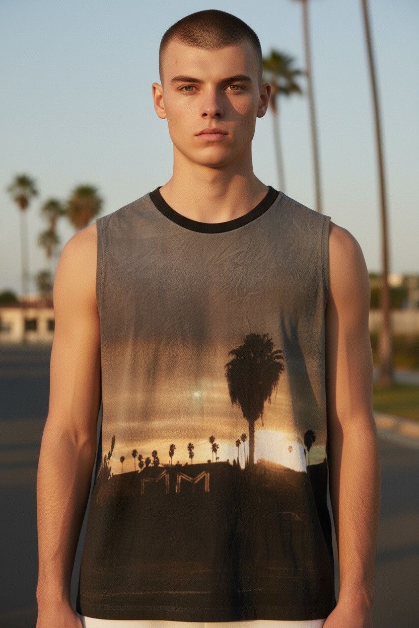last call💥Maison Margiela Paris tank top AW2016 Shirt Saiz M