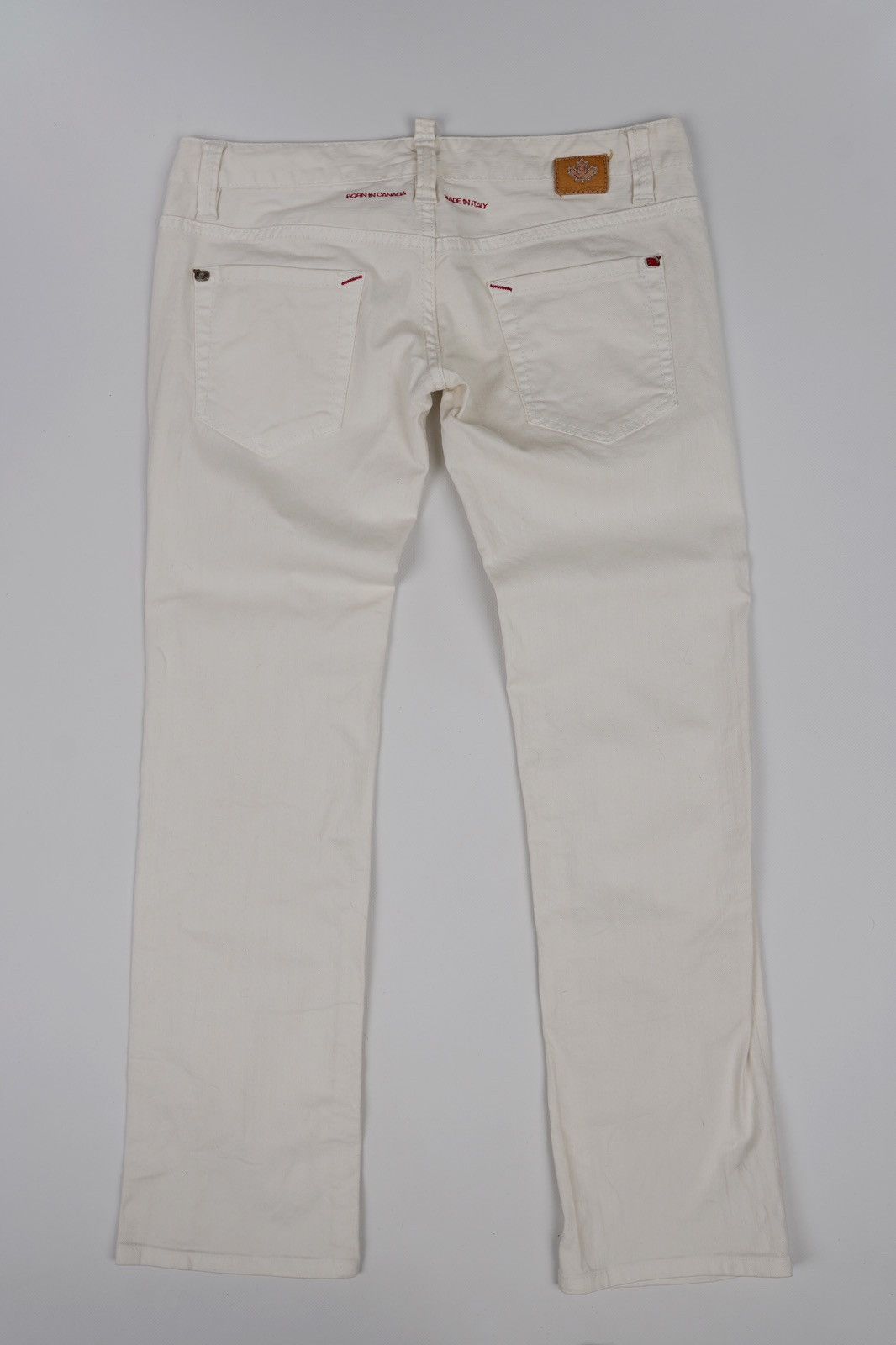 Dsquared2 Dsquared white Jeans Denim Pants Size 33" - 12 Thumbnail