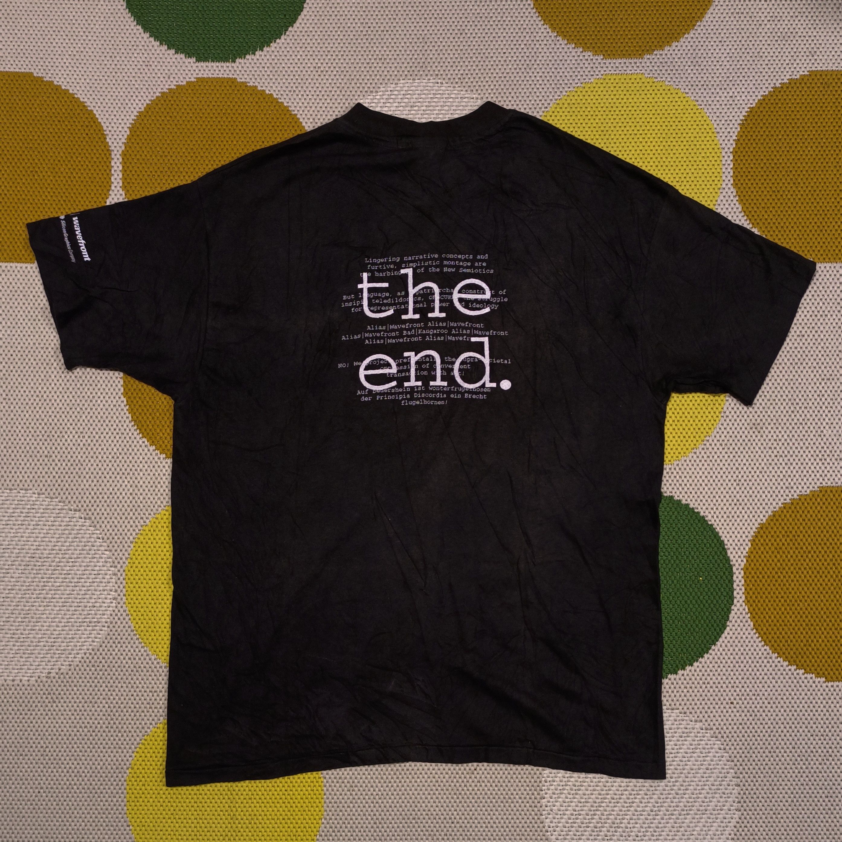 Vintage Vintage Super Rare 90s The End. Animated Short Film Size US XL / EU 56 / 4 - 2 Thumbnail