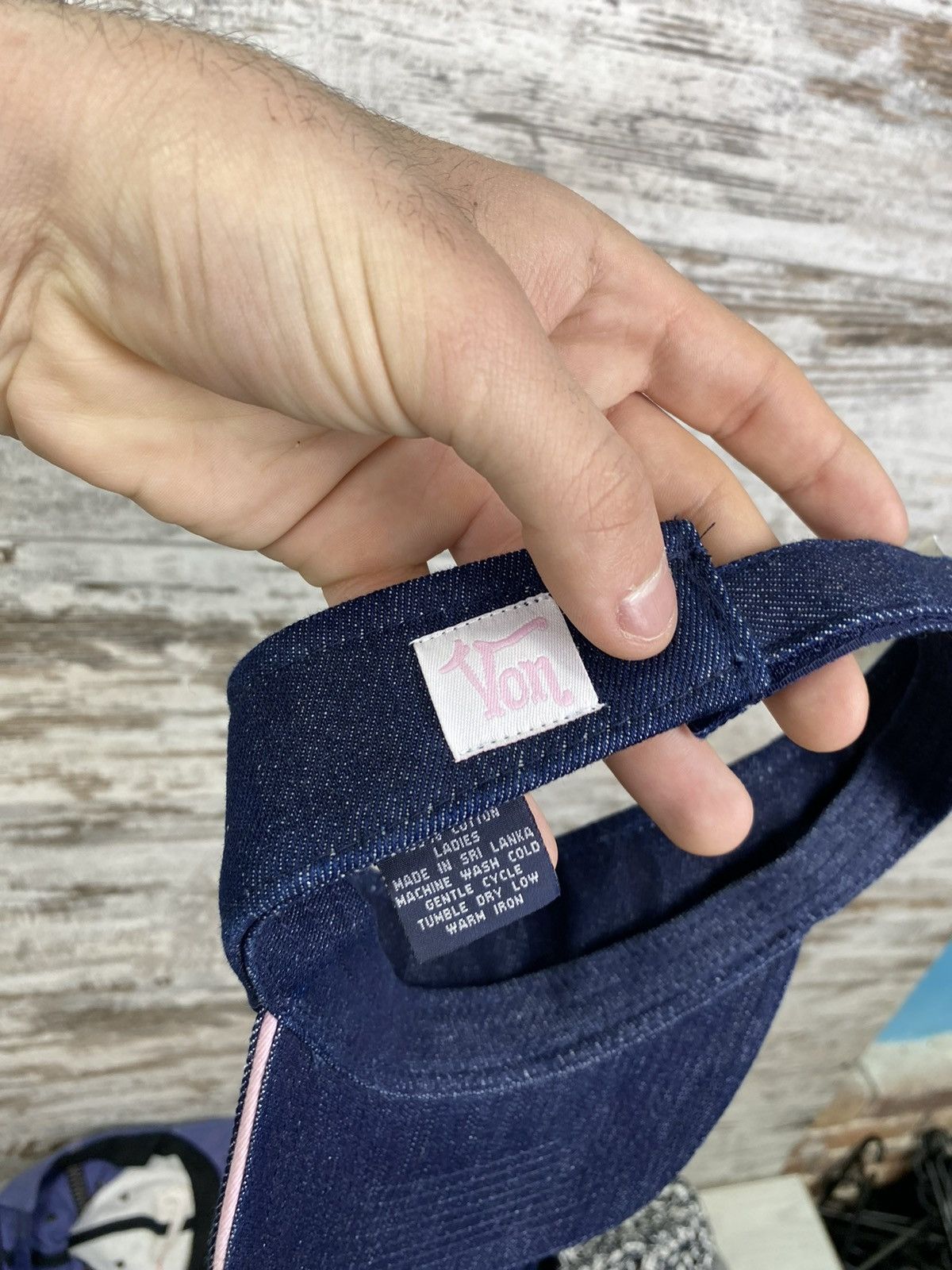 Vintage × Von Dutch Unisex Von Dutch visor cap hats OG streetwear drill Size ONE SIZE - 8 Thumbnail