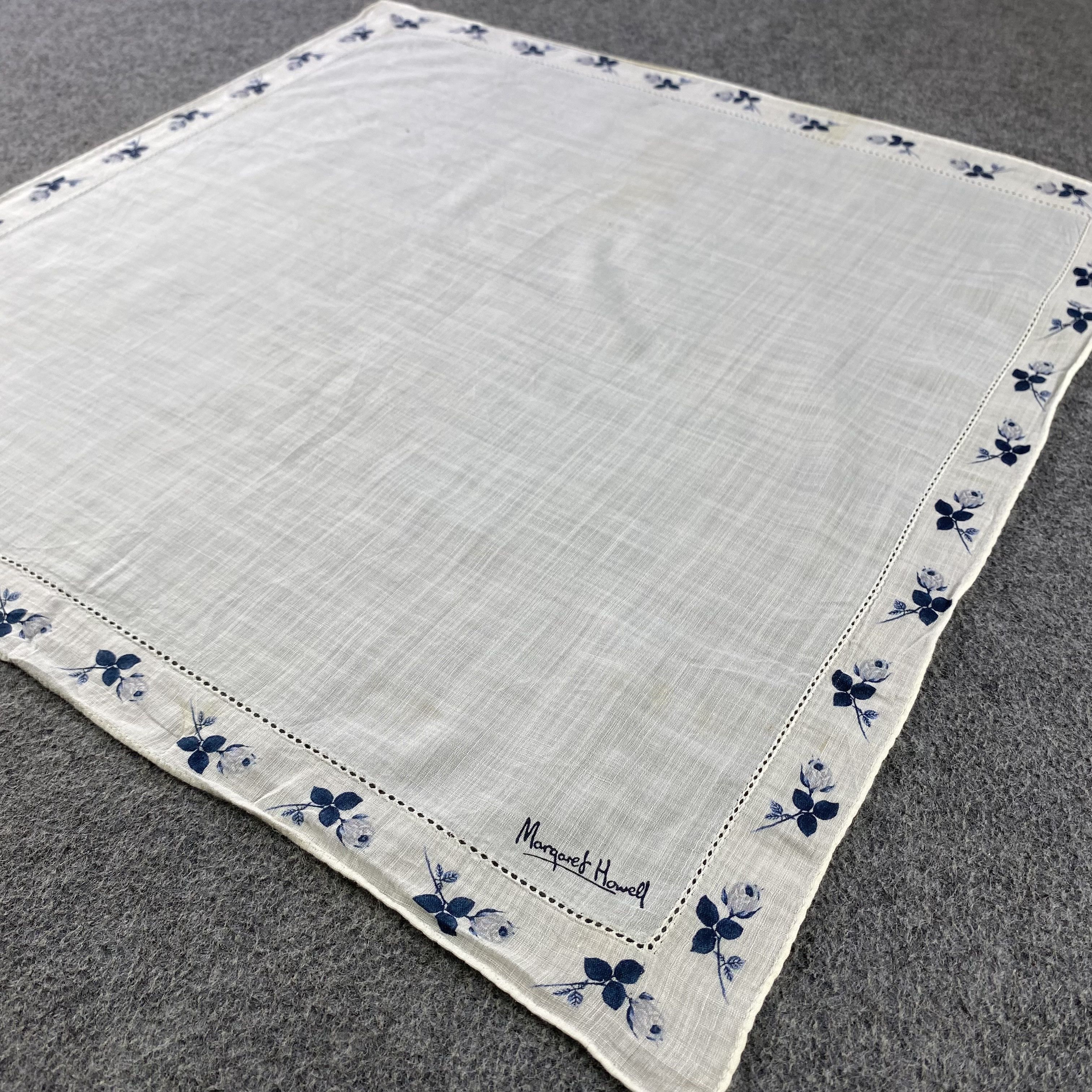 Margaret Howell × Vintage Margaret Howell Handkerchief/Neckerchief/Bandana HC575 Size ONE SIZE - 2 Thumbnail