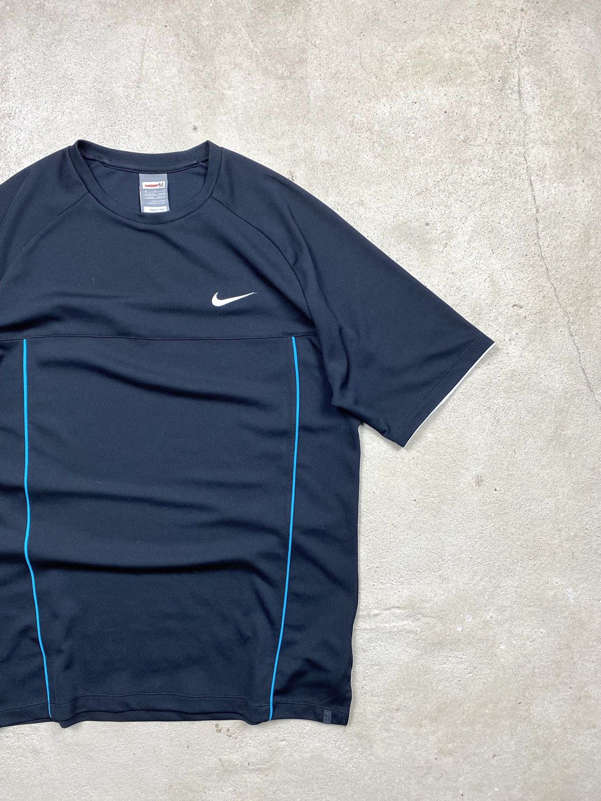 Nike × Vintage Y2K 00’s Vintage Nike Tee Shirt Court Tn Zm Hype Size US M / EU 48-50 / 2 - 3 Thumbnail