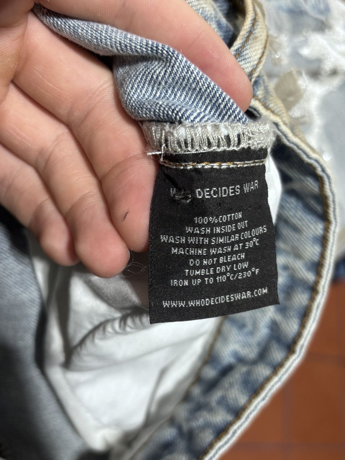Who Decides War Who Decides War CHALICE DENIM JEANS Size US 36 / EU 52 - 11 Thumbnail