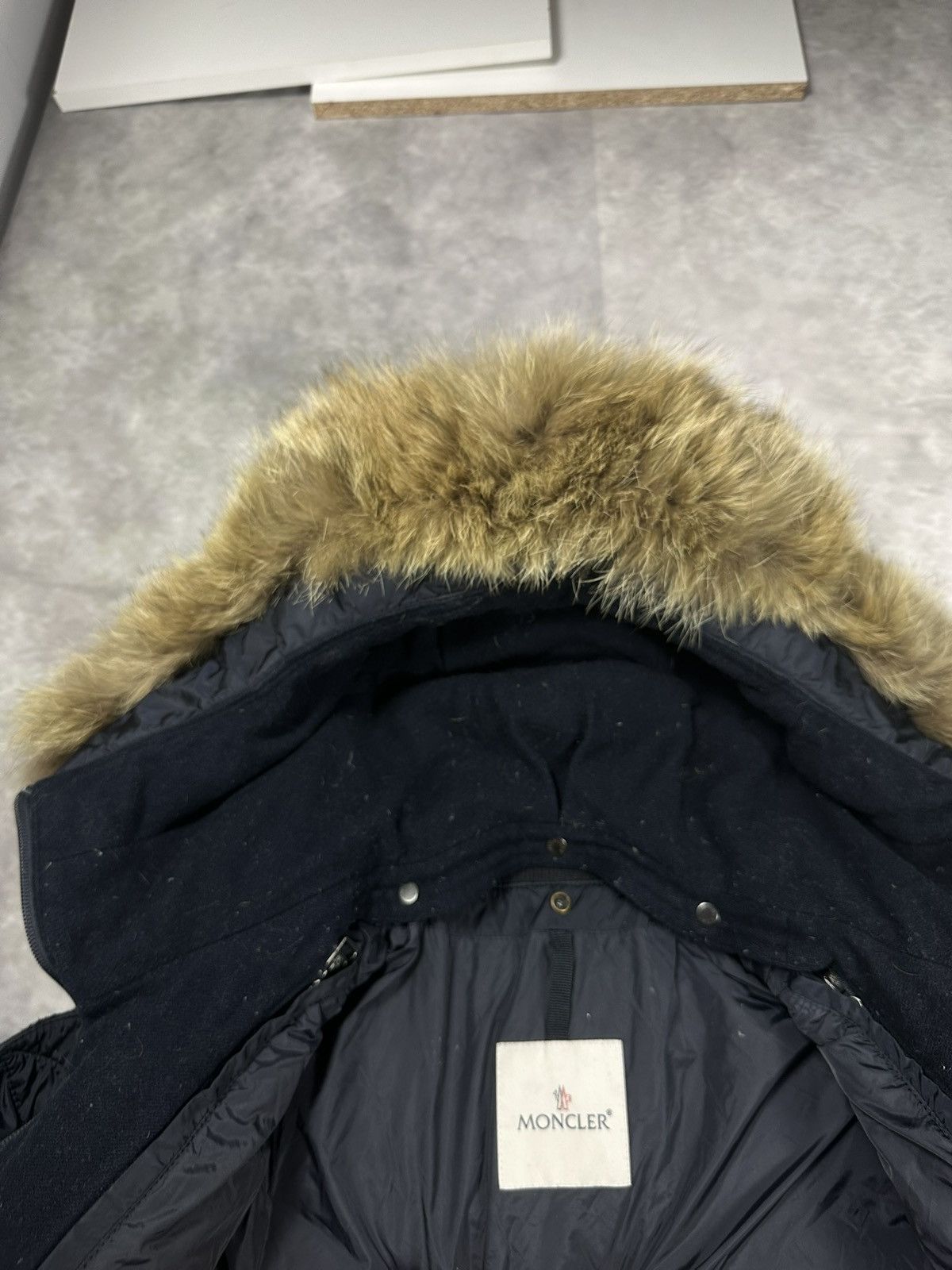 Moncler Moncler Muscade Fur Down Jacket bomber cropped japan Size US M / EU 48-50 / 2 - 16 Thumbnail