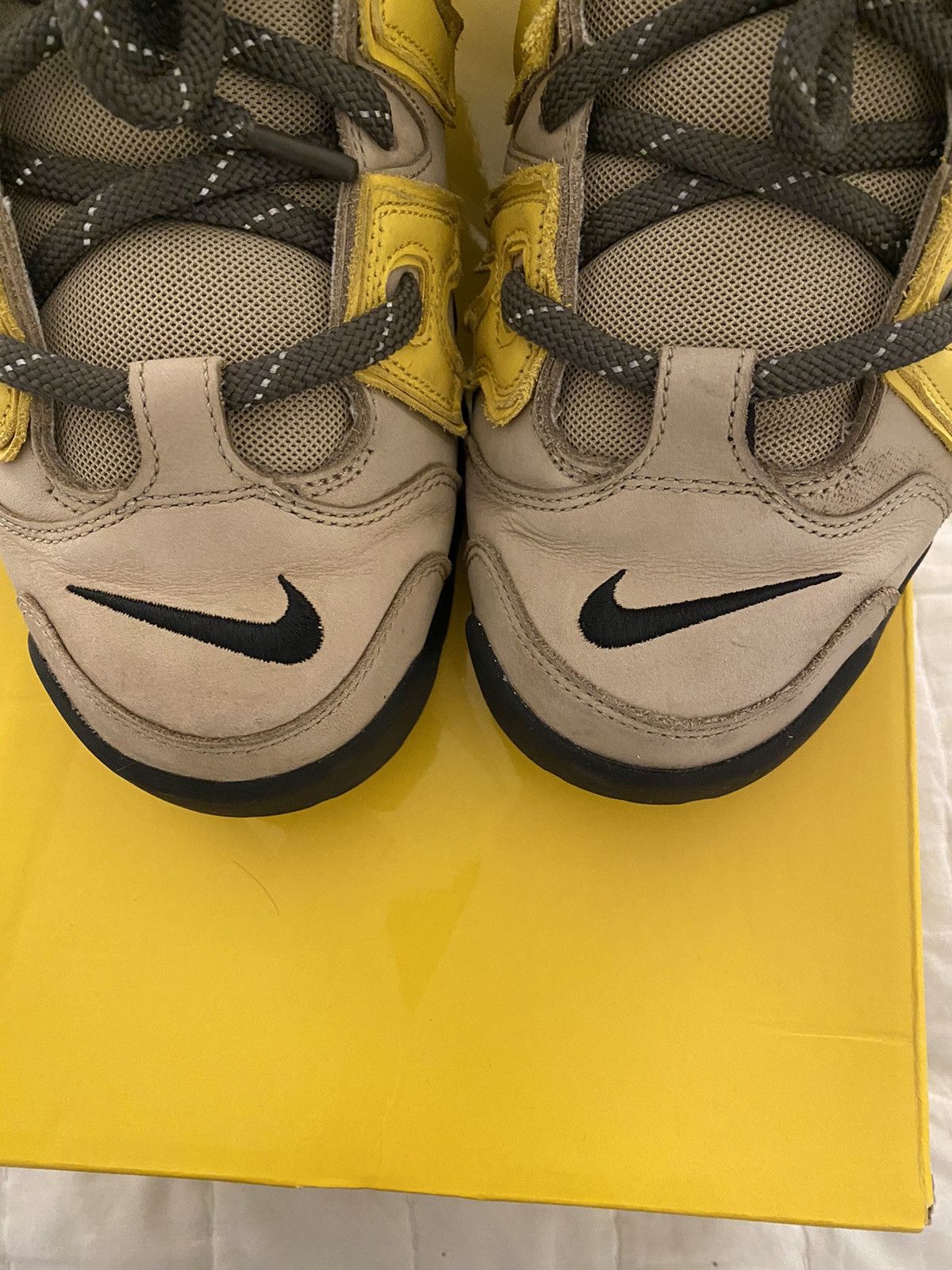Ambush Design × Nike Nike x Ambush Air More Uptempo Low Limestone Sz13 Size US 13 / EU 46 - 13 Thumbnail