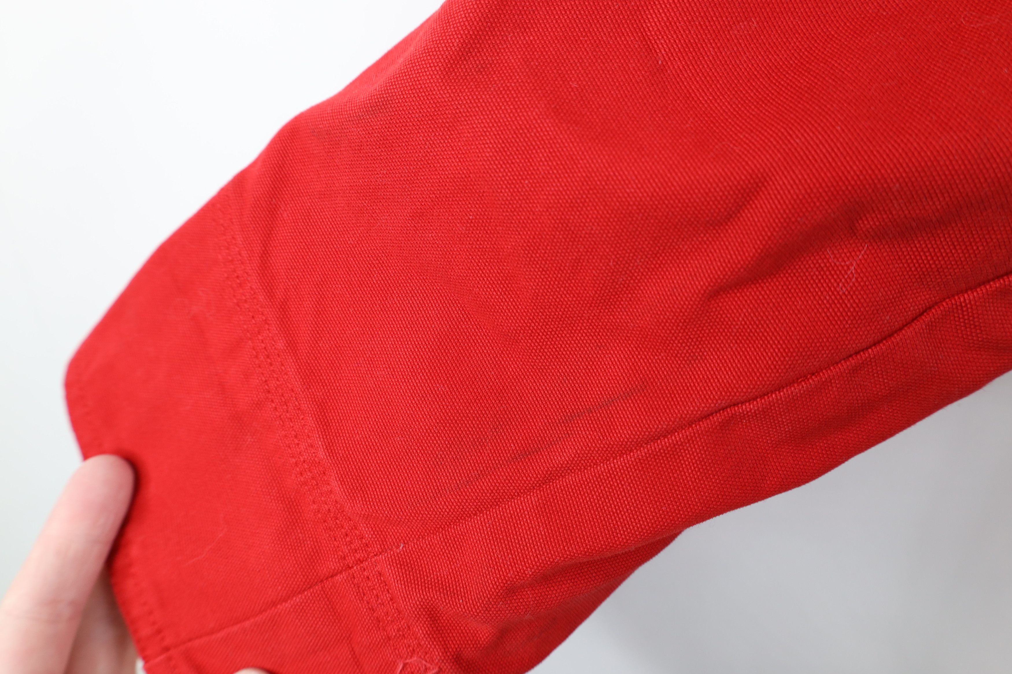 Ralph Lauren Vintage 90s Ralph Lauren Clasp Toggle Button Jacket Red Size M / US 6-8 / IT 42-44 - 7 Thumbnail