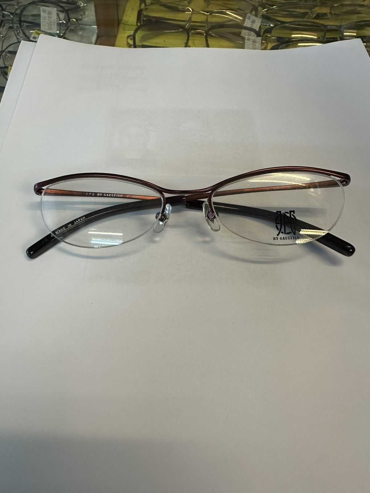Jean Paul Gaultier NOS 90’s JPG Frames 57-0063 Frames Size ONE SIZE - 11 Thumbnail