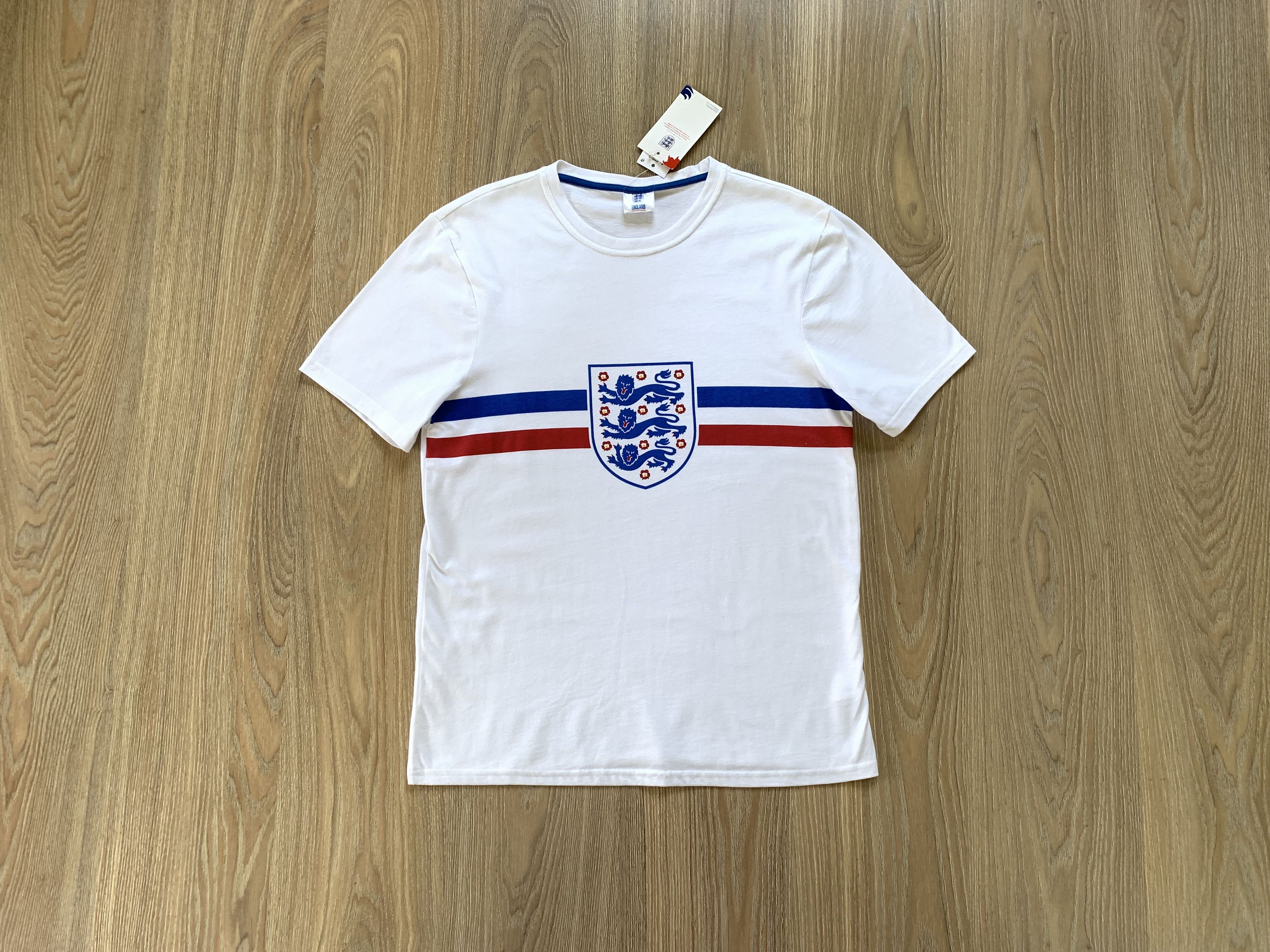 Other England Cotton Big Logo White T Shirt Size US M / EU 48-50 / 2 - 12 Thumbnail