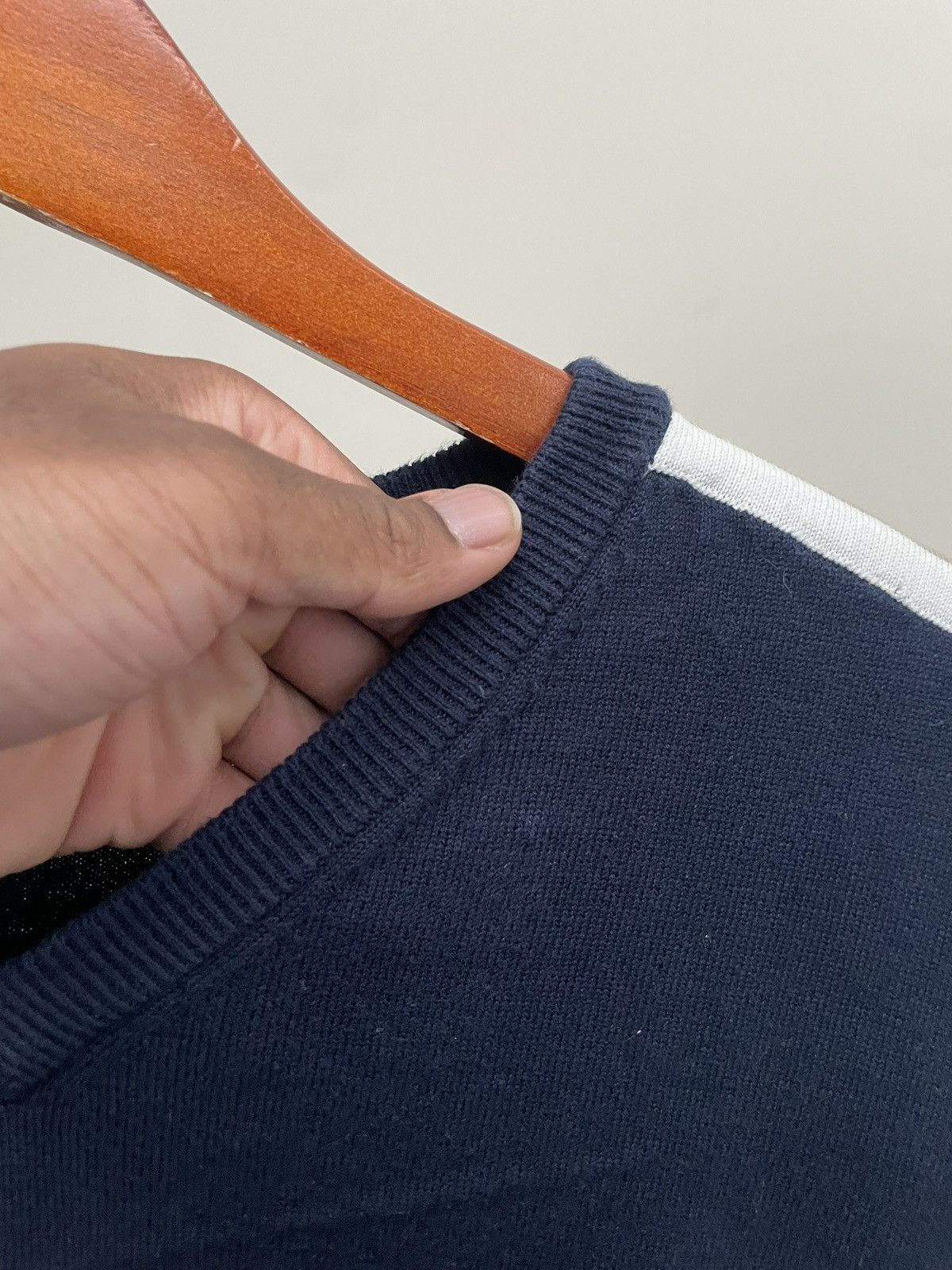 Vintage Vintage 90s Gap Striped Ribbed Sweater Knit Our Legacy Size US L / EU 52-54 / 3 - 5 Thumbnail