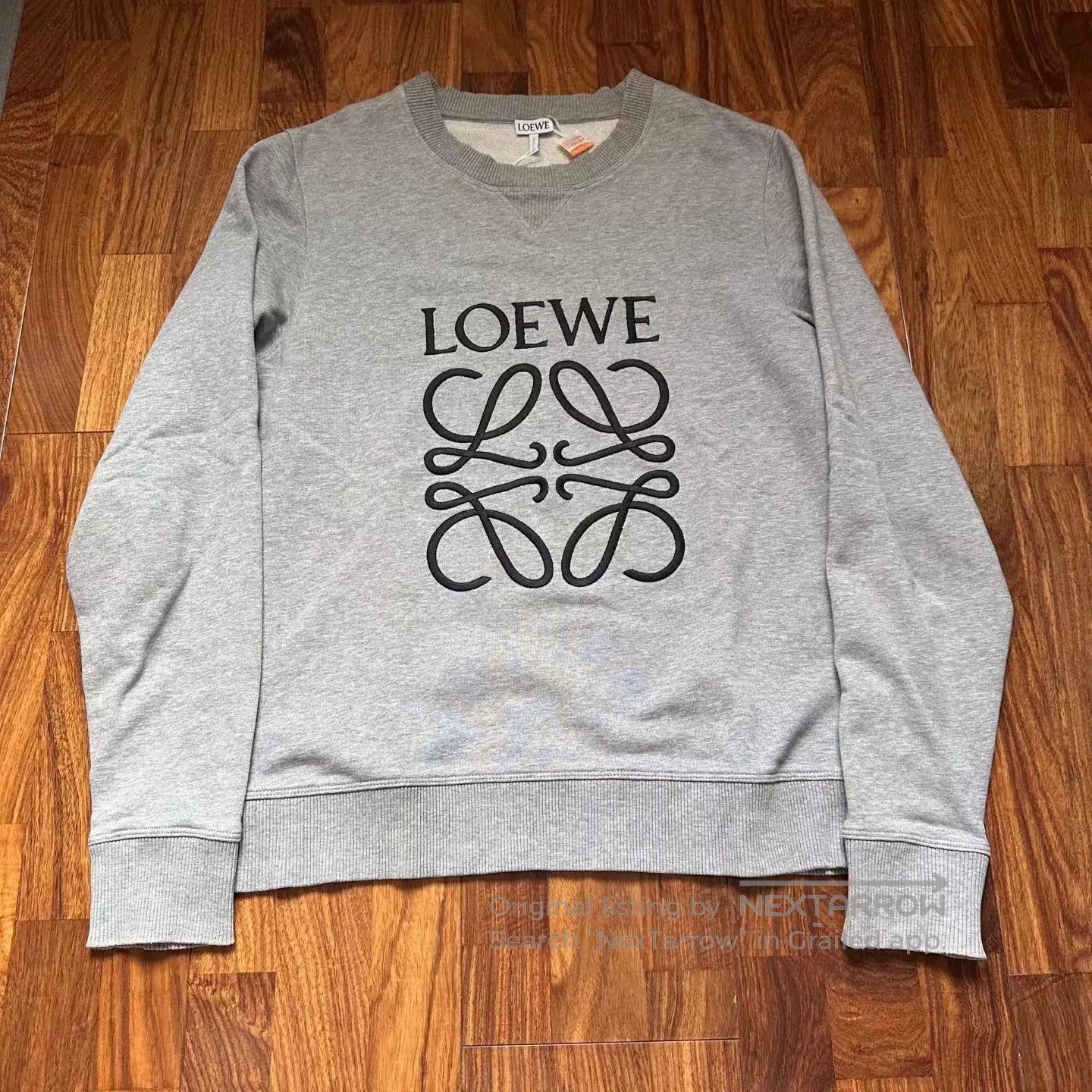 Loewe Loewe Gray Big Logo Sweatshirt. Size US XS / EU 42 / 0 - 1 Thumbnail