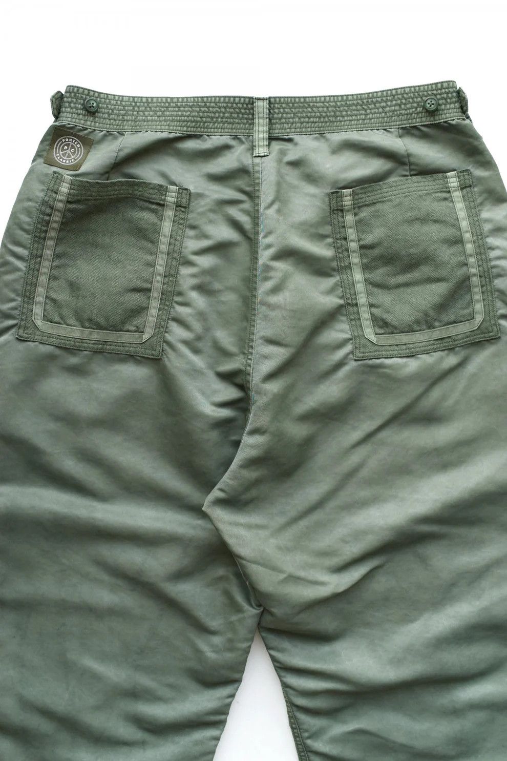 Porter Classic Porter Classic SUPER NYLON MASH BAKER PANTS - OLIVE Size US 34 / EU 50 - 7 Thumbnail