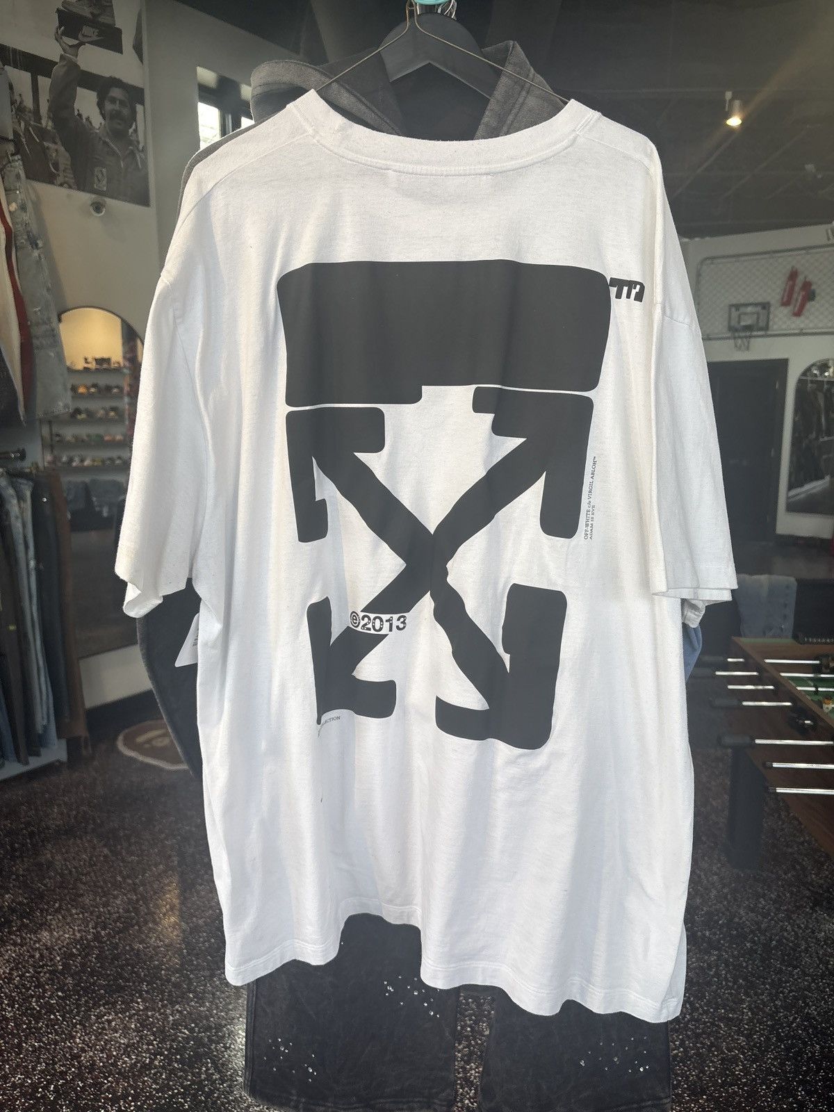 Off-White Pff White Glitch Tee Size US XXL / EU 58 / 5 - 2 Thumbnail