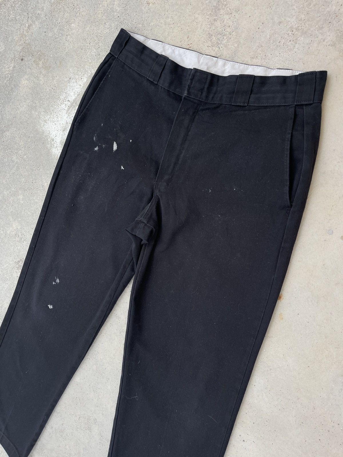 Dickies × Vintage Vintage Faded Black Dickies Pants Size US 33 - 6 Thumbnail