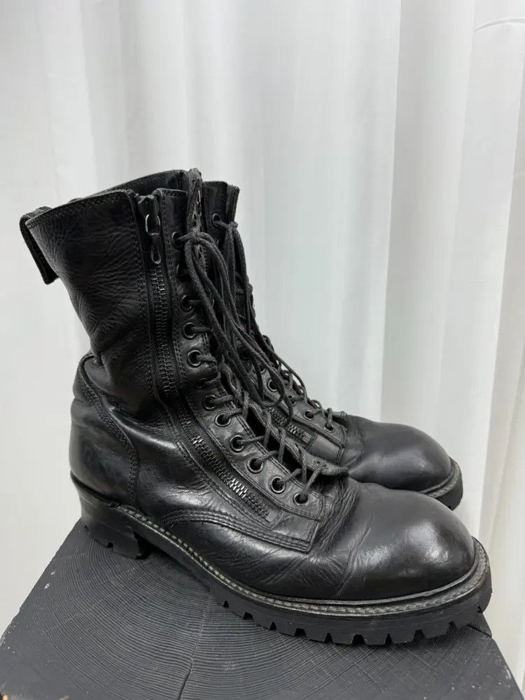 靴 JULIUS DOUBLE ZIP THICK-SOLED SHOES JULIUS 19ss DOUBLE ZIP THICK-SOLED SHOES