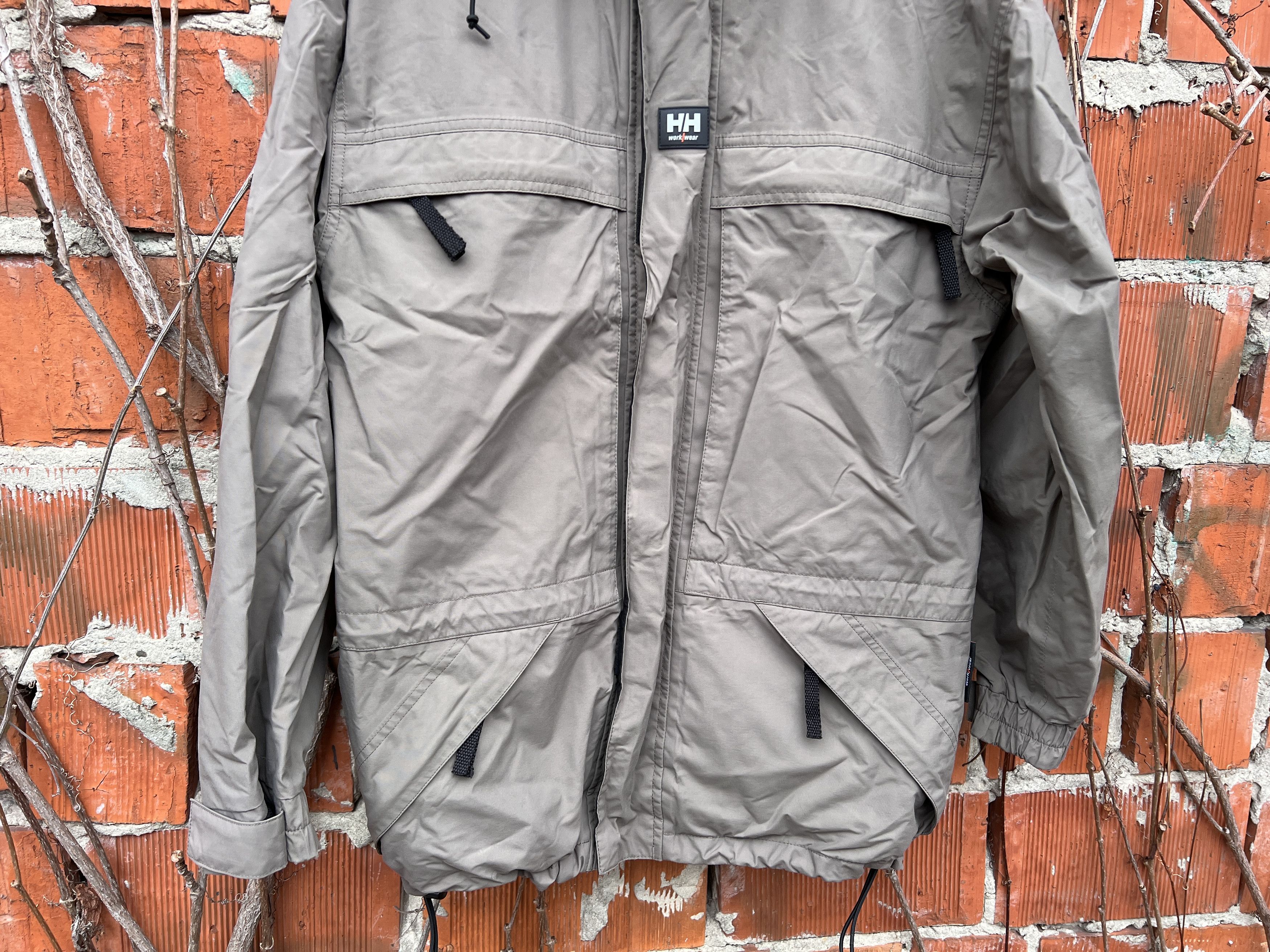 Helly Hansen × Vintage 💲RARE💲 Helly Hansen Vintage Work Wear Parka Jacket Small Size US S / EU 44-46 / 1 - 4 Thumbnail