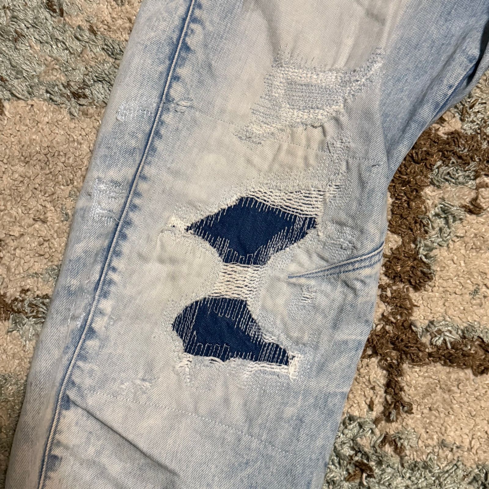 G-Star G Star Raw Arc 3D Tapered Restored Jeans 32x32 Patchwork Size US 32 / EU 48 - 7 Thumbnail