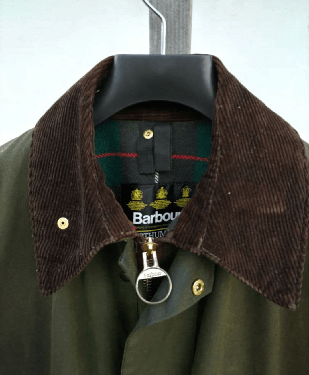 Barbour Excellent Condition★ 1980s Barbour NORTHUMBRIA C40 3 Crest Size US L / EU 52-54 / 3 - 4 Thumbnail