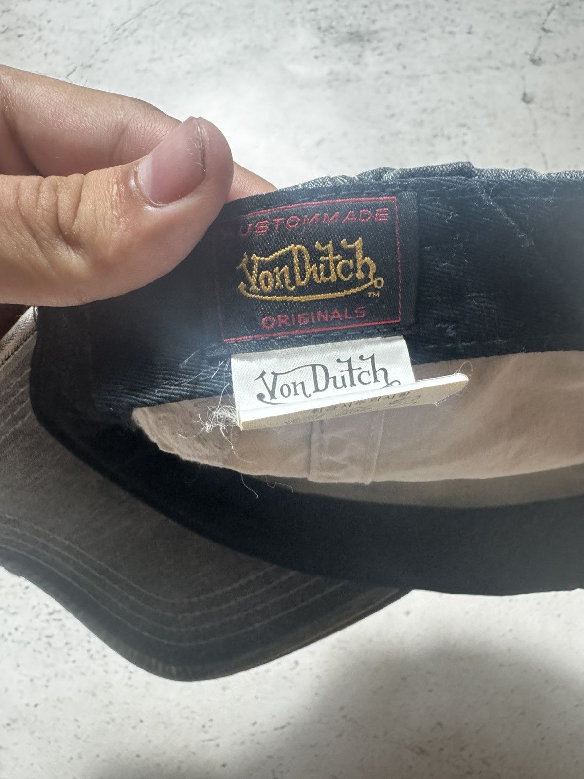 Von Dutch vintage destroyed cap von dutch eric bostron limited edition Size ONE SIZE - 7 Thumbnail