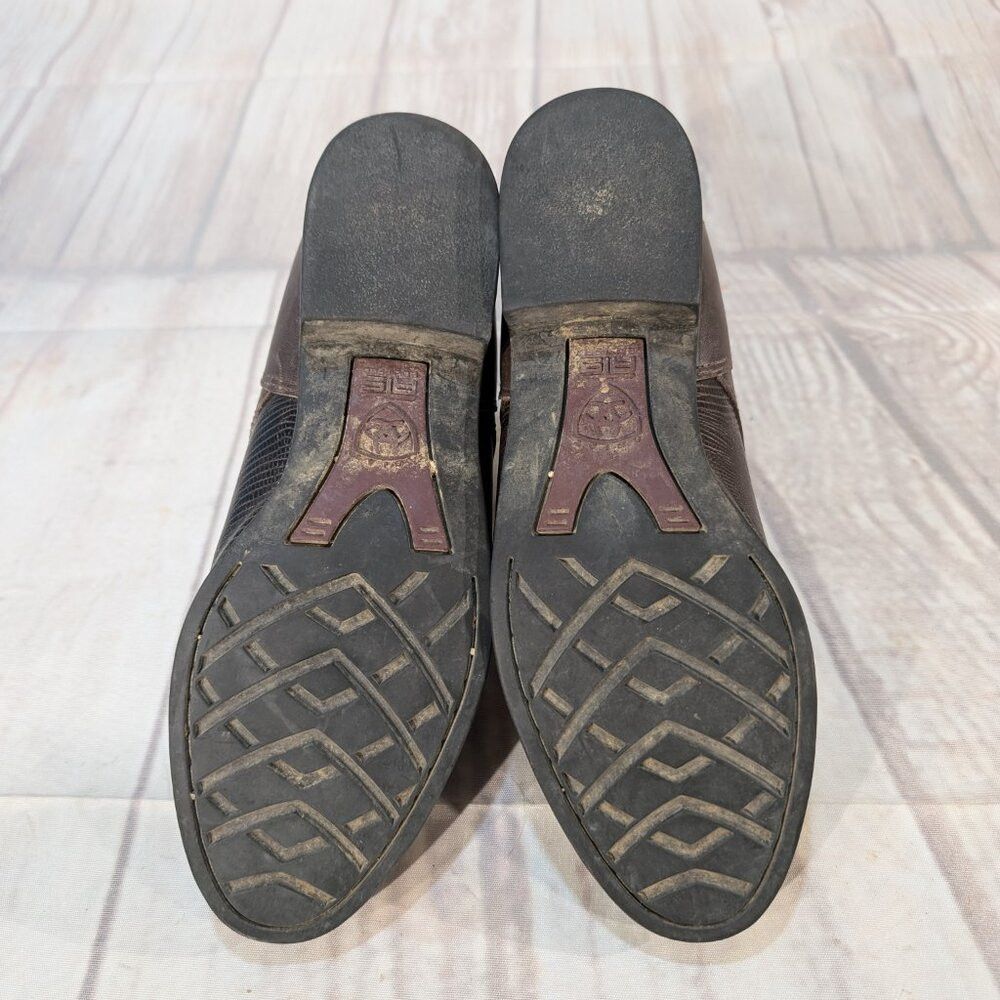 Ariat Ariat Bancroft 16023 Women's 8B Brown Leather Tassel Classi Size US 8 / IT 38 - 9 Thumbnail