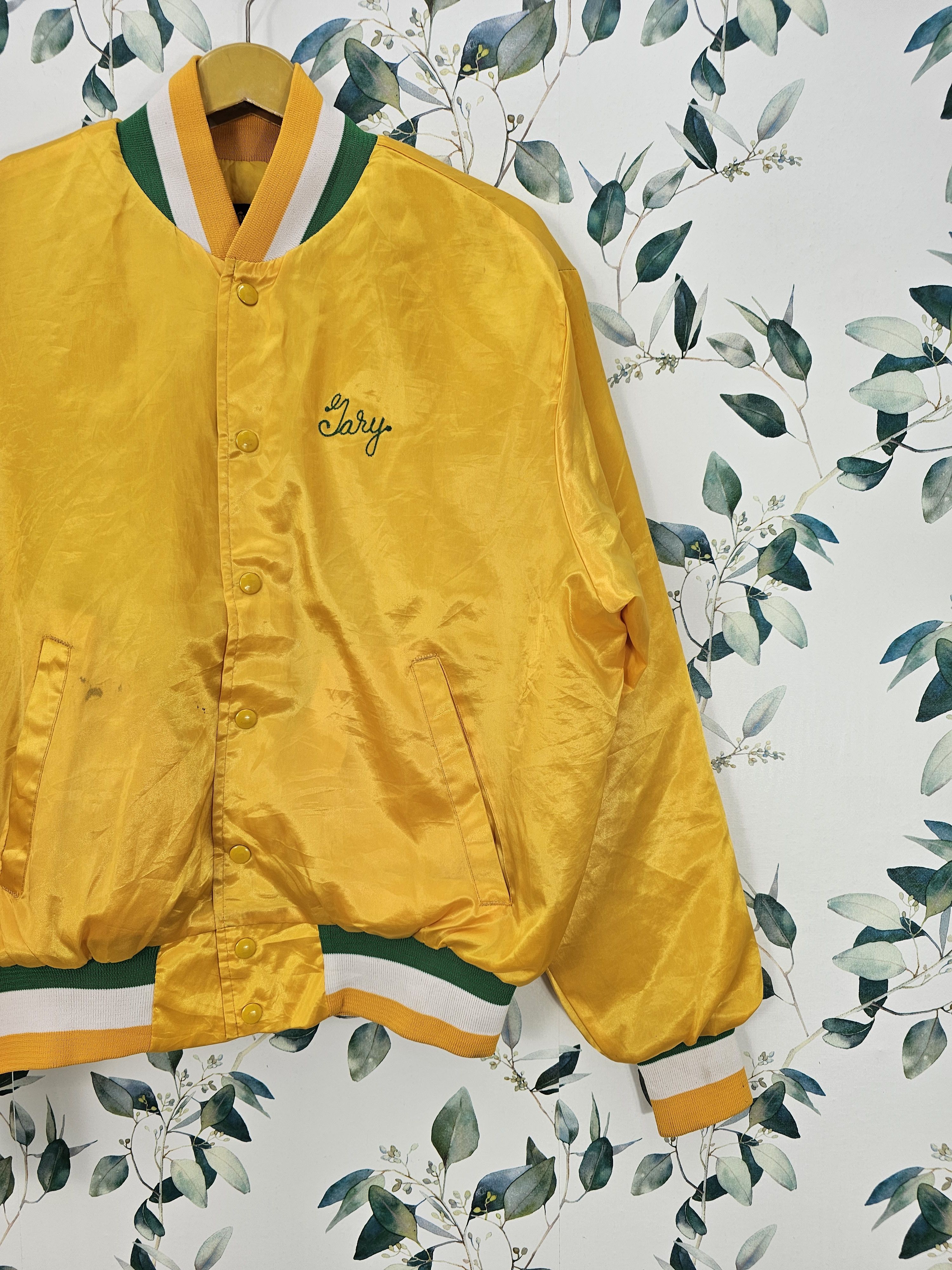 Swingster Vintage Swingster Anderson's Oasis Lary Varsity Jacket J0149 Size US L / EU 52-54 / 3 - 3 Thumbnail