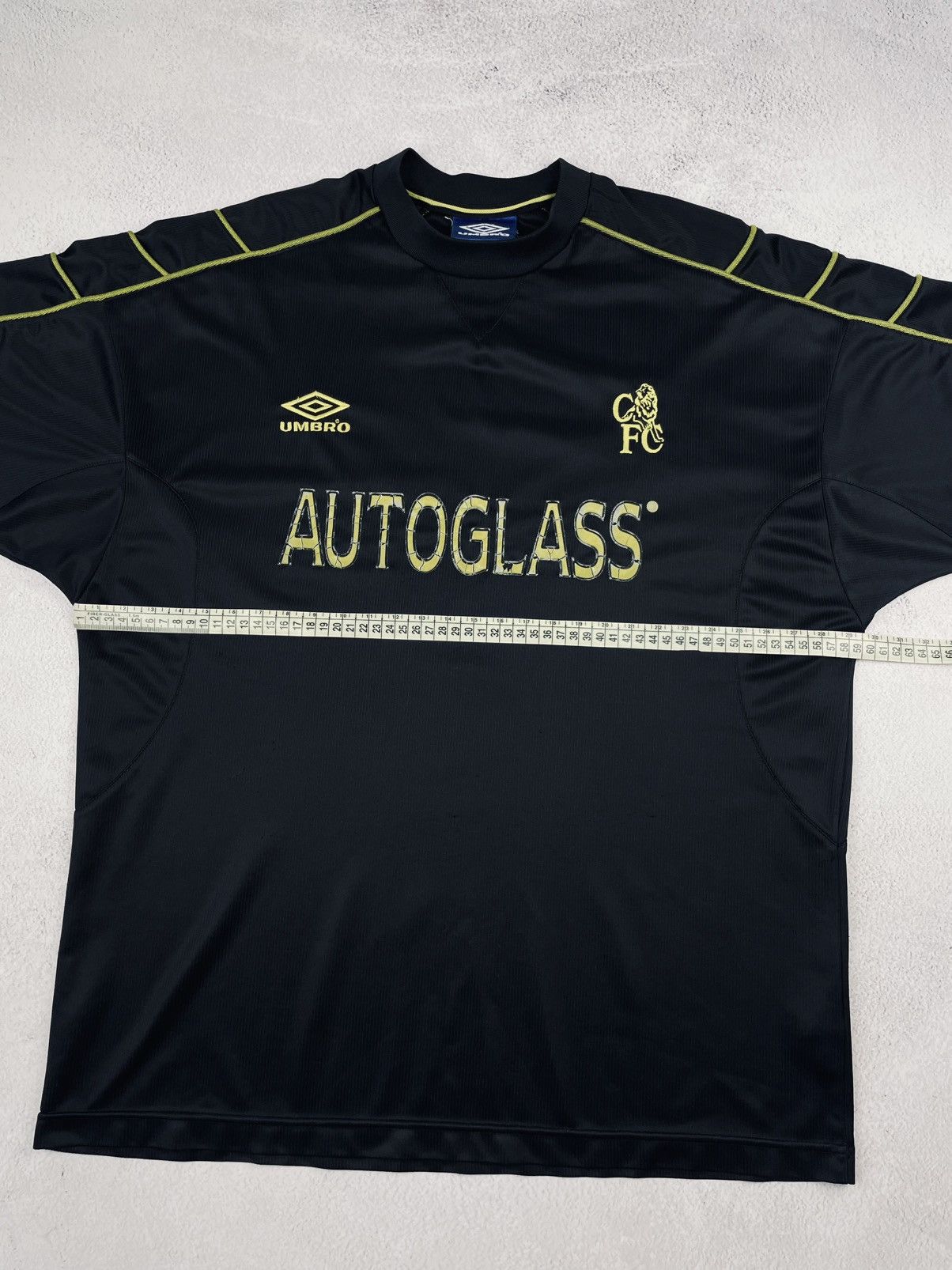 Chelsea Soccer Chelsea FC 1999/2000 Umbro Away Football ShirtAutoglass Size US L / EU 52-54 / 3 - 18 Thumbnail
