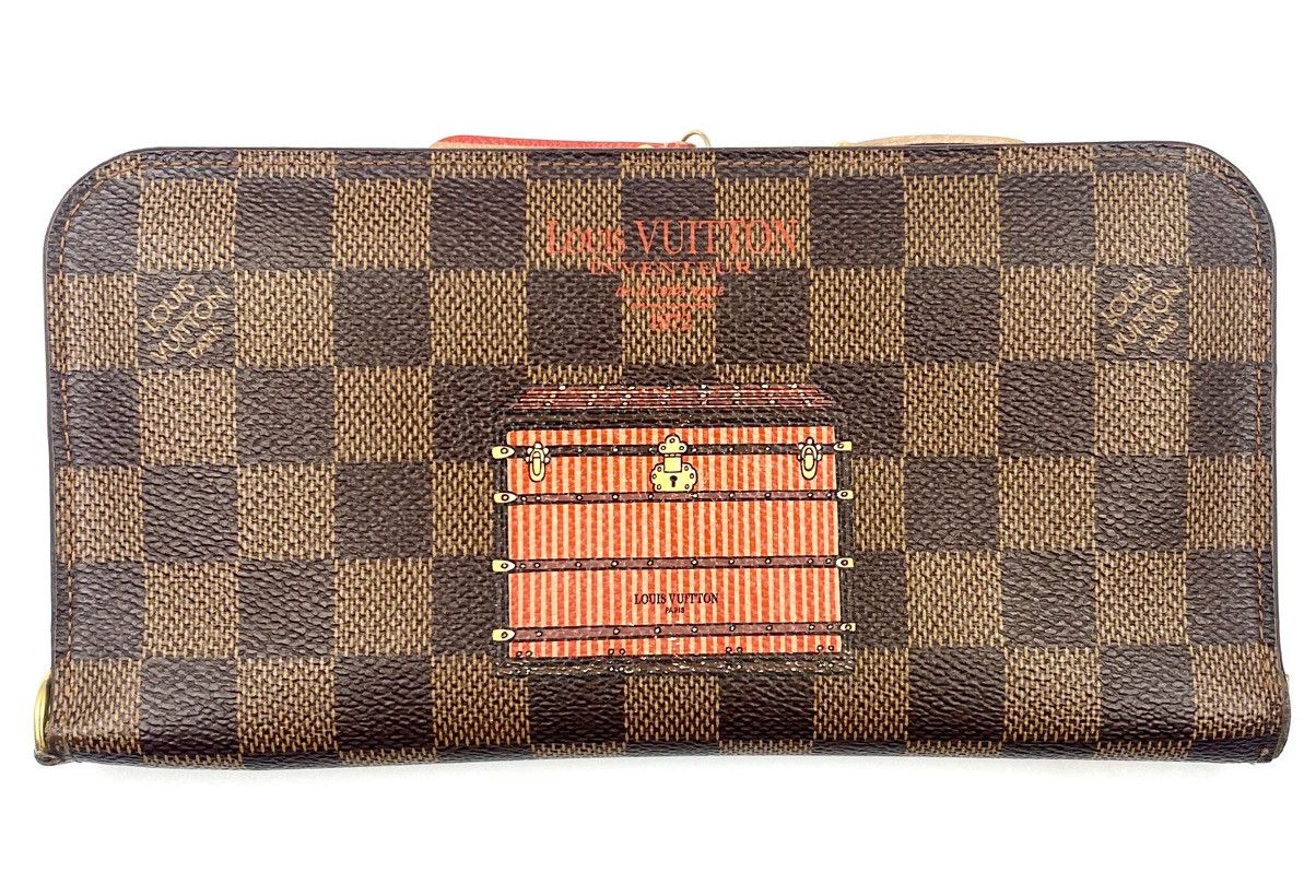 Louis Vuitton LOUIS VUITTON Damier Ebene Trunks and Locks Insolite Wallet Size ONE SIZE - 2 Thumbnail