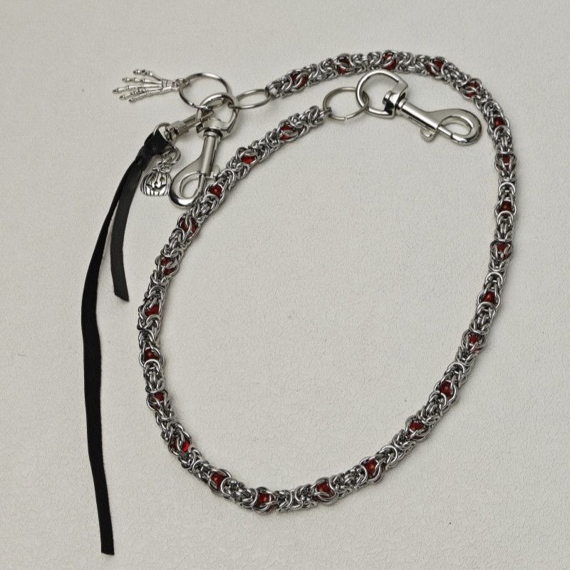 Jewelry Keel Clamp Beads Chain Halloween Ghost Hand Pumpkin Head Size ONE SIZE - 4 Thumbnail