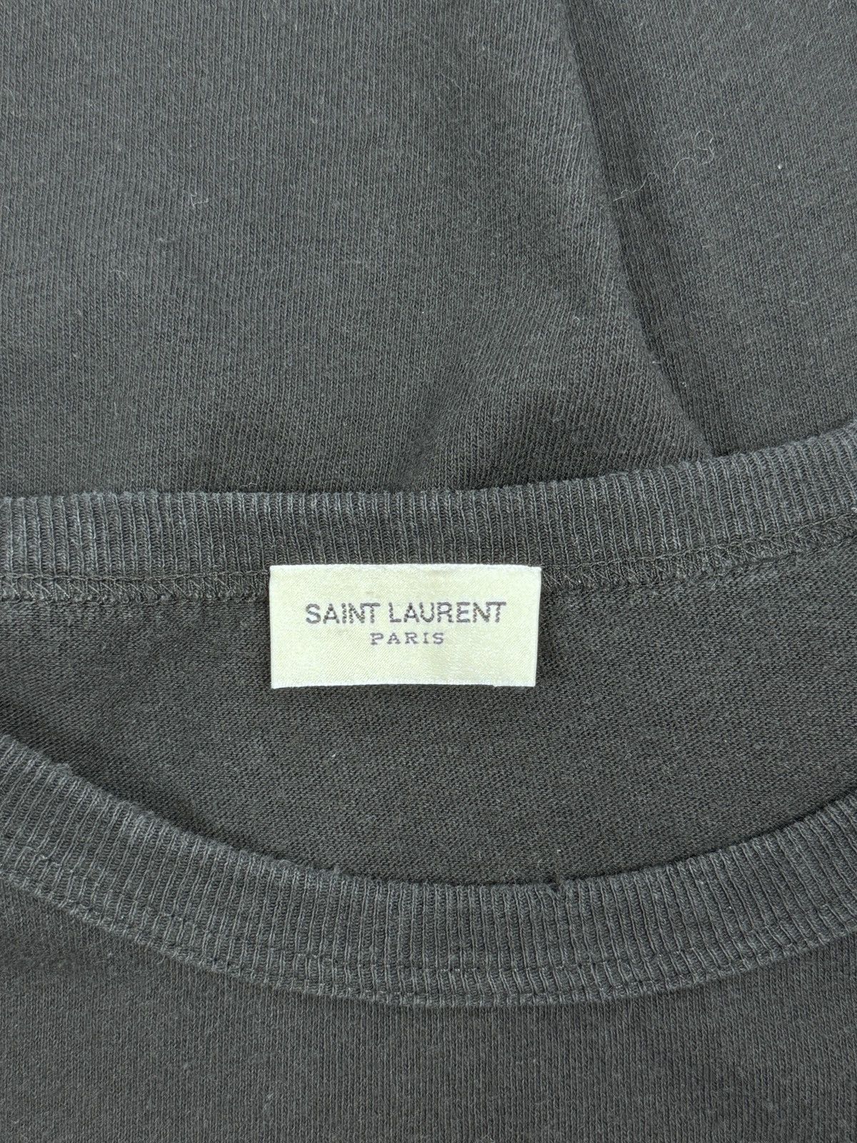 Saint Laurent Paris SHORT SLEEVE T-SHIRT Size US XXL / EU 58 / 5 - 3 Thumbnail