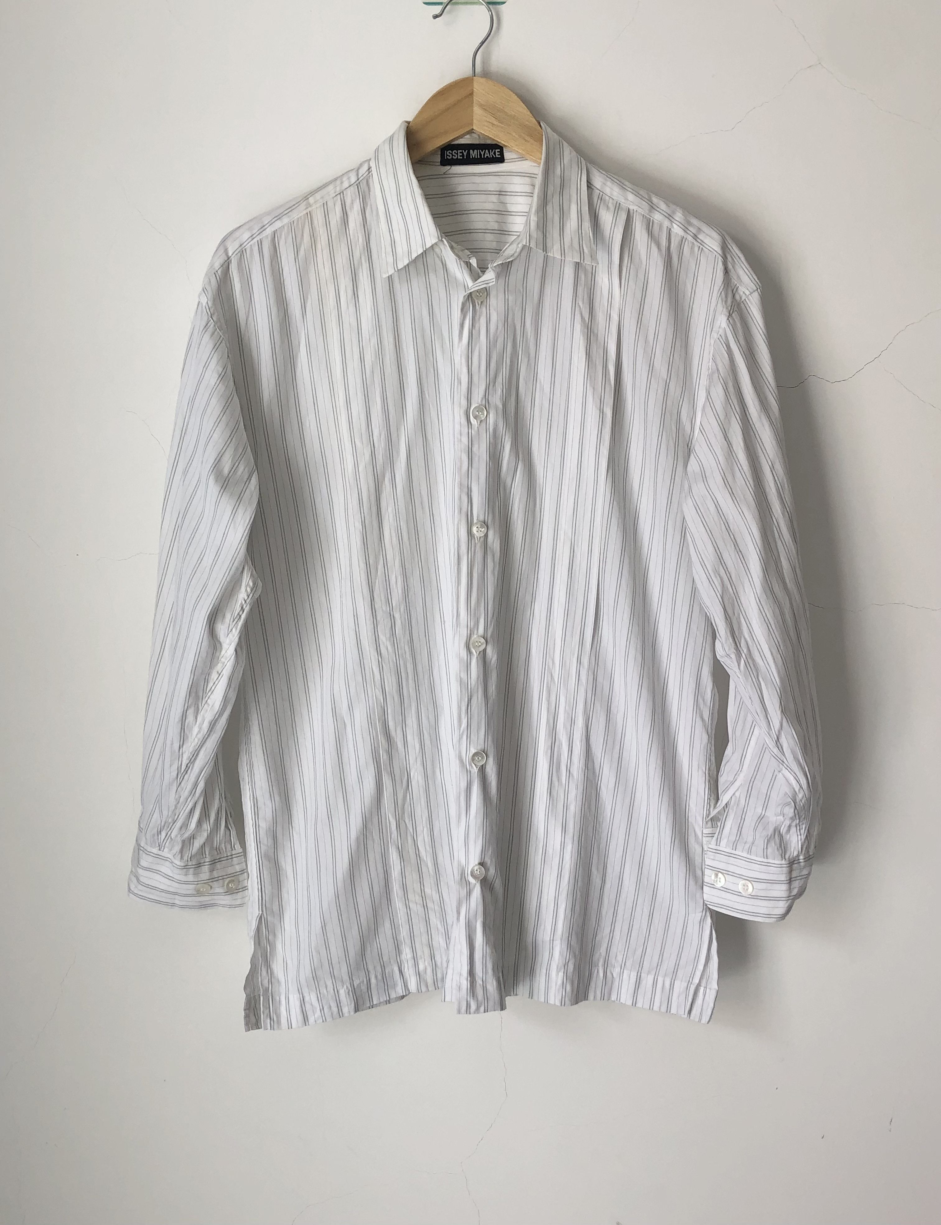 Issey Miyake stripes shirt Size US M / EU 48-50 / 2 - 1 Thumbnail